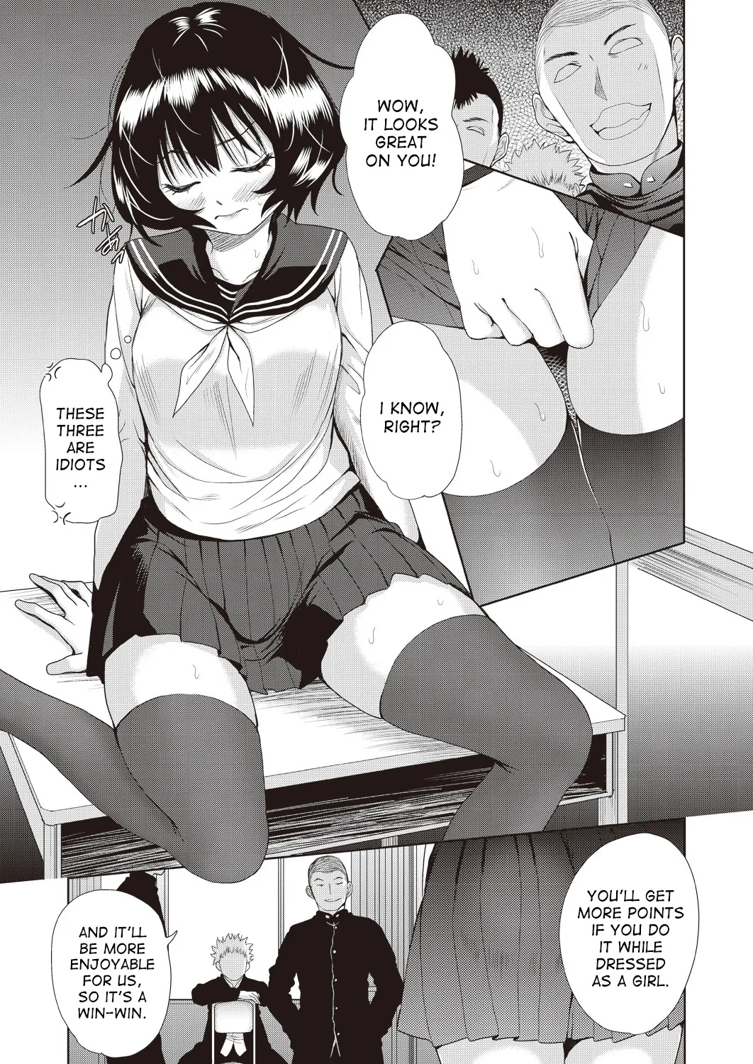 [Tetsuna] Onnanoko ni Naru Appli | An App That Turns You into a Girl Ch. 1-2 [English] [desudesu] [Digital] 画像番号 39