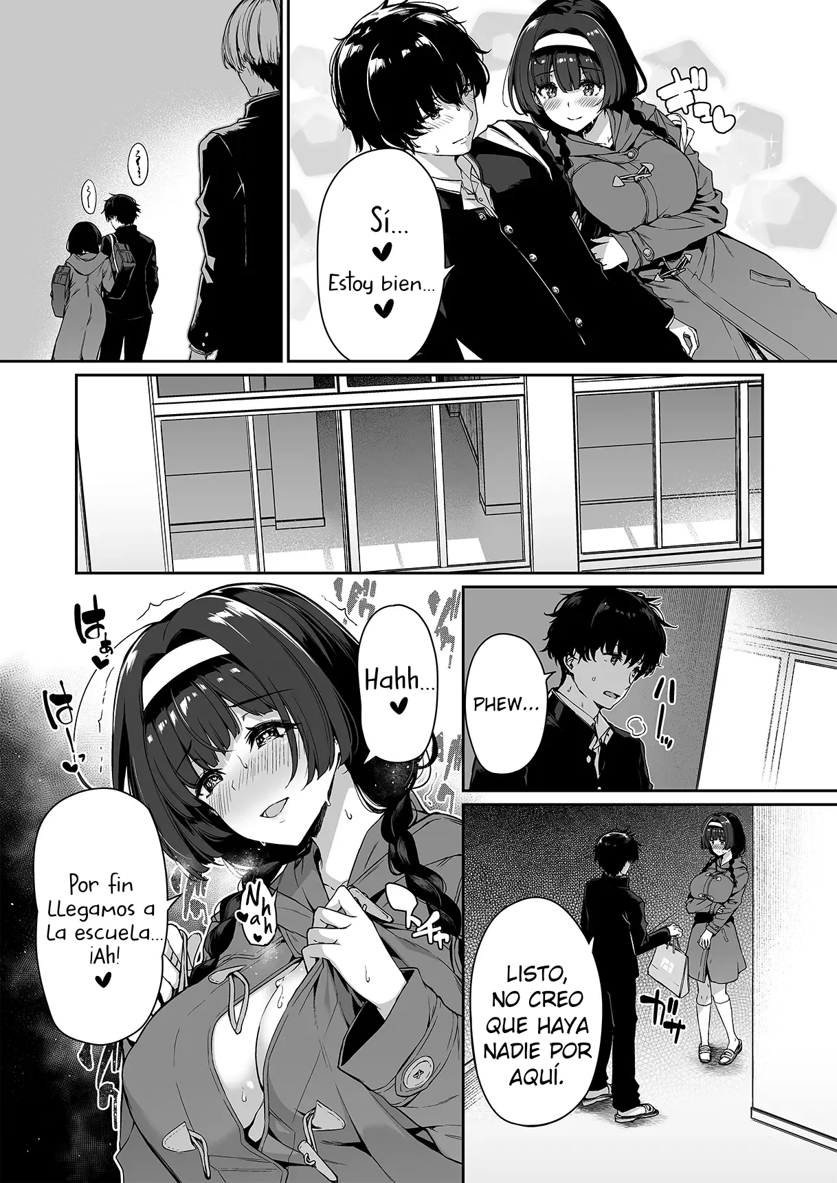 [Bottle Ship Bottler (Kazakura)] InCha Couple ga You Gal-tachi to SEX Training Suru Hanashi 2| La Tímida Pareja y las Brillantes Gals Tienen Entrenamiento Sexual Juntos 2 [Spanish] {akanameTL} [Decensored] 6eme image