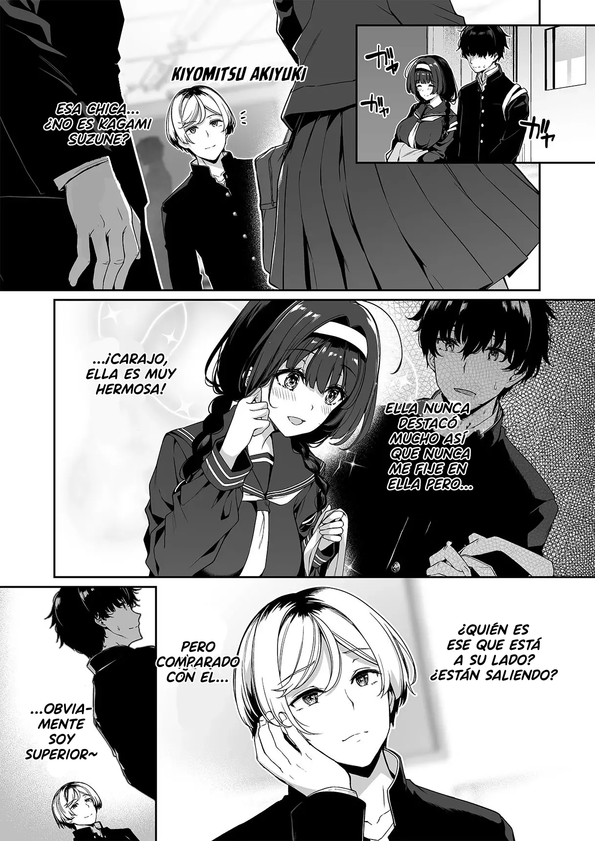 [Bottle Ship Bottler (Kazakura)] InCha Couple ga You Gal-tachi to SEX Training Suru Hanashi 2| La Tímida Pareja y las Brillantes Gals Tienen Entrenamiento Sexual Juntos 2 [Spanish] {akanameTL} [Decensored] 8eme image