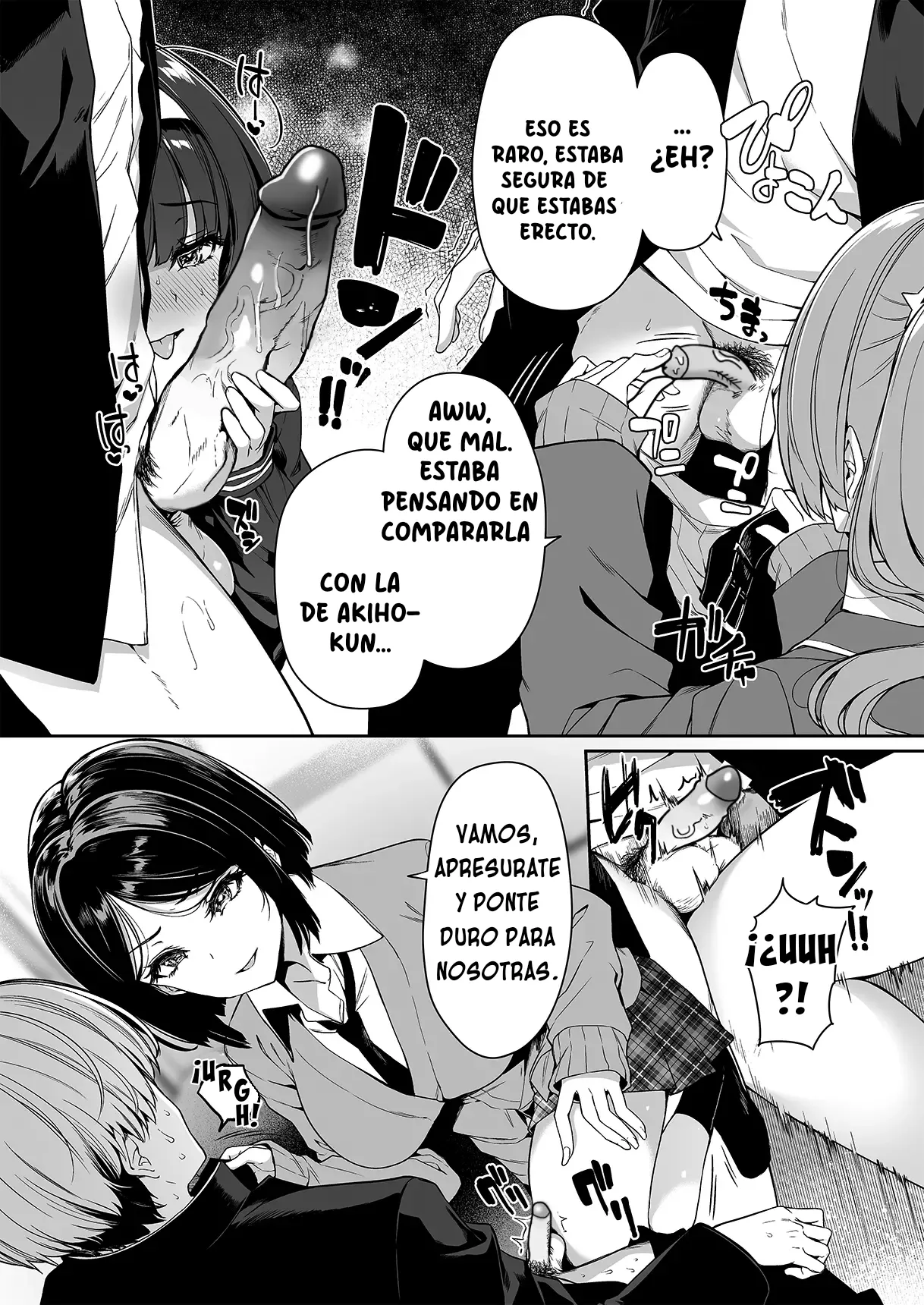 [Bottle Ship Bottler (Kazakura)] InCha Couple ga You Gal-tachi to SEX Training Suru Hanashi 2| La Tímida Pareja y las Brillantes Gals Tienen Entrenamiento Sexual Juntos 2 [Spanish] {akanameTL} [Decensored] 23eme image