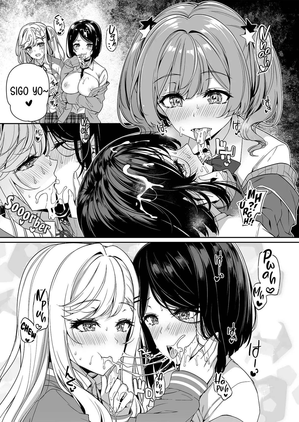 [Bottle Ship Bottler (Kazakura)] InCha Couple ga You Gal-tachi to SEX Training Suru Hanashi 2| La Tímida Pareja y las Brillantes Gals Tienen Entrenamiento Sexual Juntos 2 [Spanish] {akanameTL} [Decensored] 33eme image