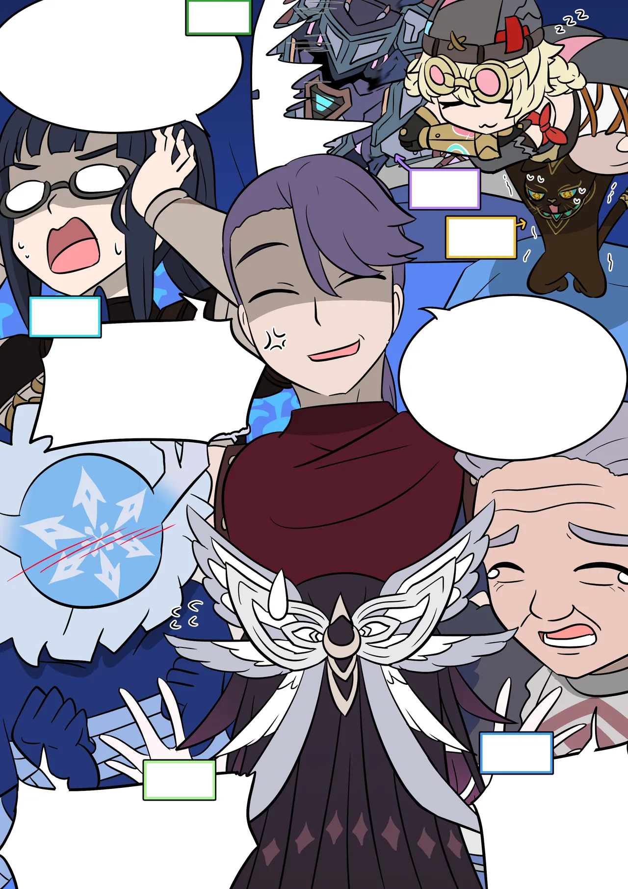 [Vel] Columbina's Prank (Genshin Impact) [English] 图片编号 9