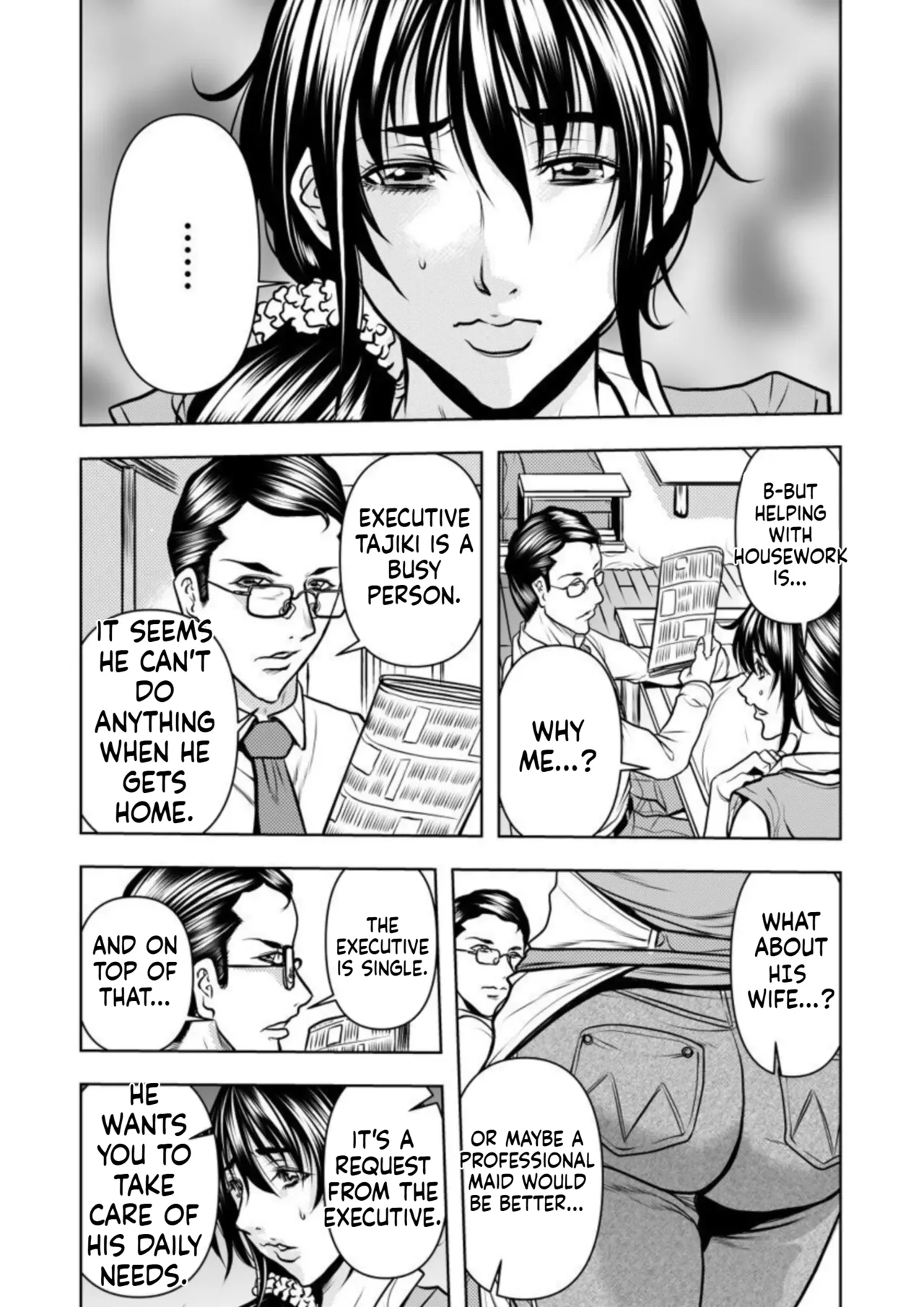 [Random_Scan] [tachibana naoki] Contract wife - The days of being embraced by her husband's boss began for her husband - 1 [English] 图片编号 10