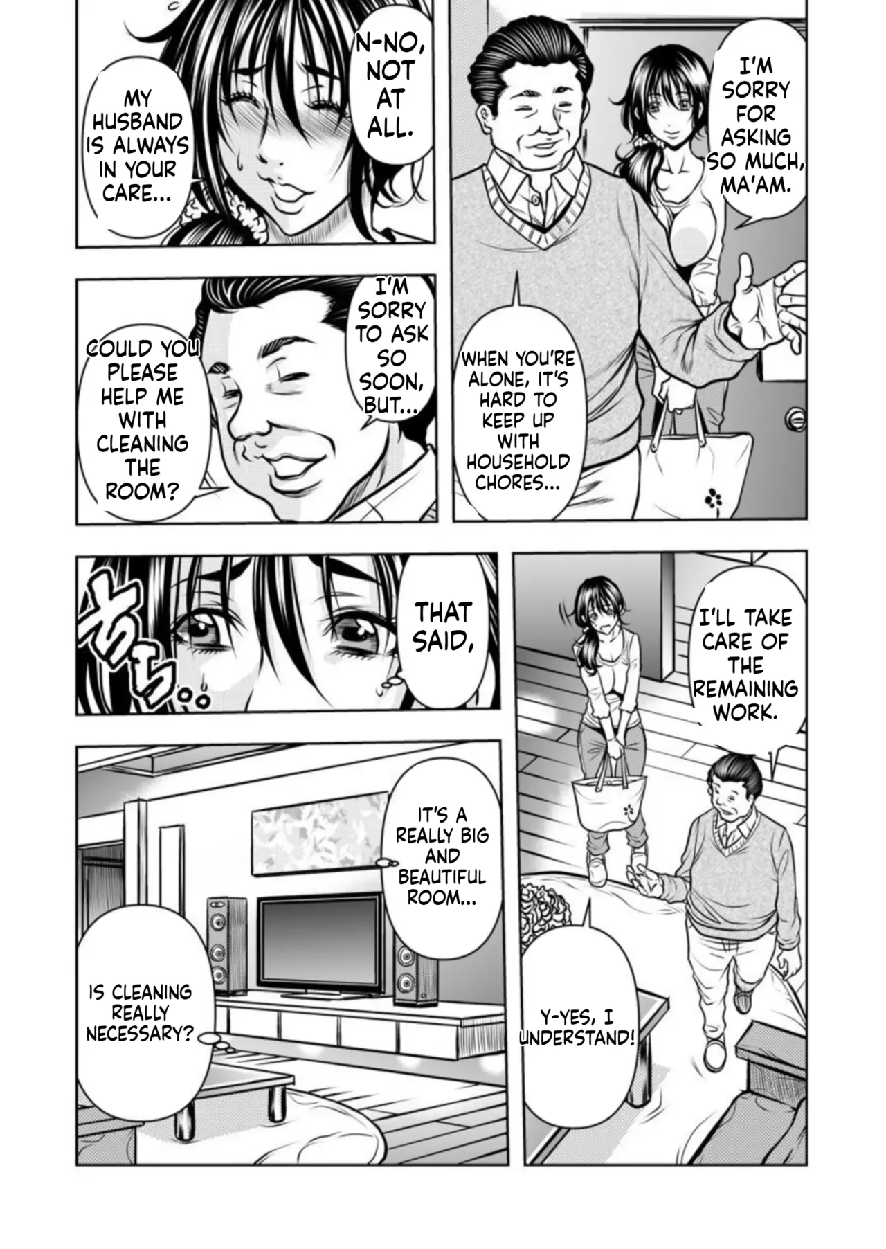 [Random_Scan] [tachibana naoki] Contract wife - The days of being embraced by her husband's boss began for her husband - 1 [English] 图片编号 13