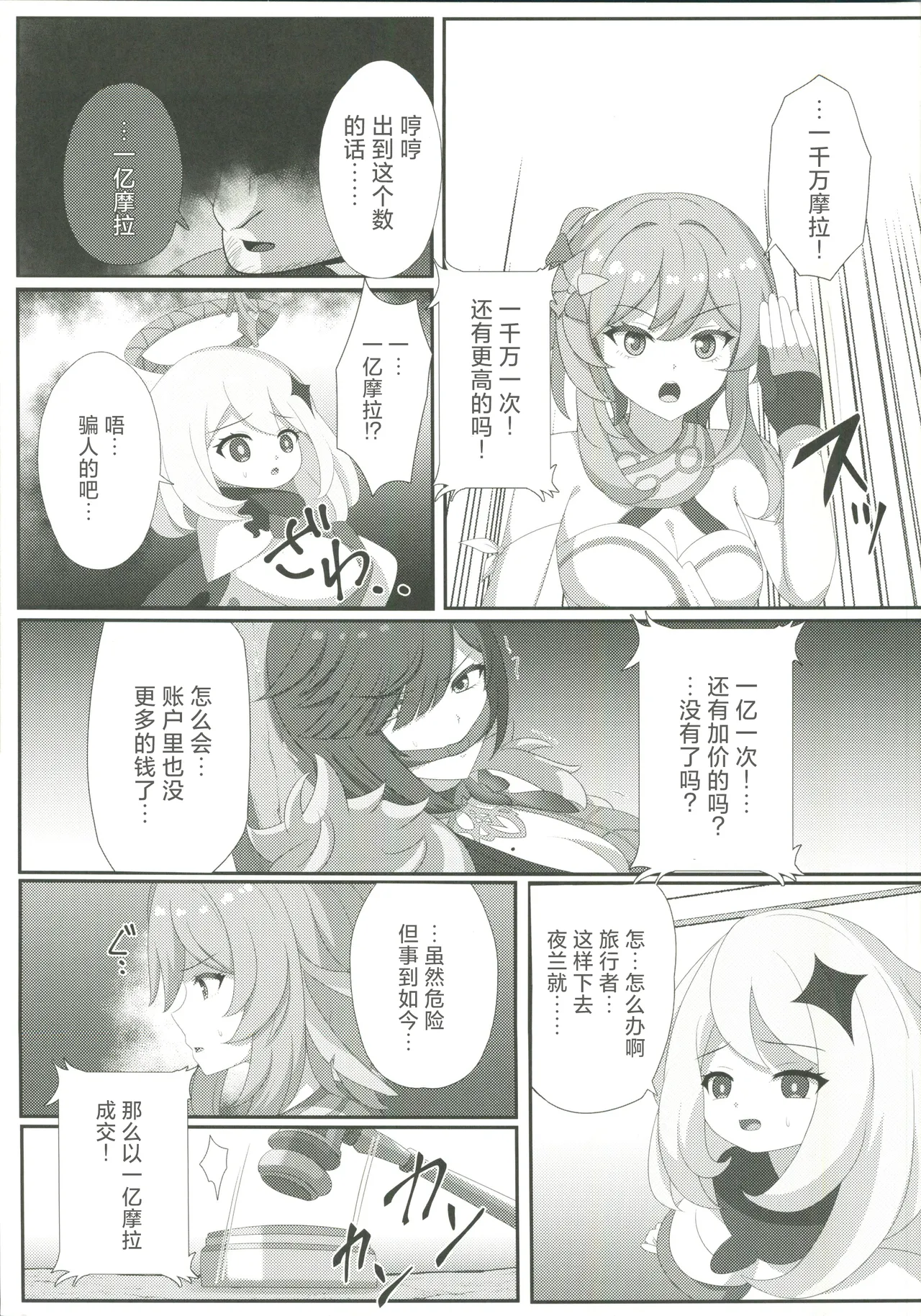 (C107)[センターフィールド(あっぴー)]宵闇の調査官その消息を絶つ(原神) 이미지 번호 8