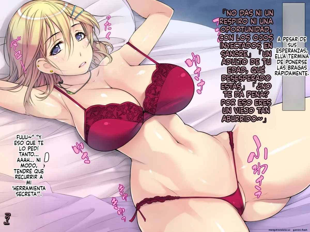 Enkou JK ni Zettai Nakadashi Suru Man Namaiki Batoukei Gal Hen (Spanish) MTL image number 30