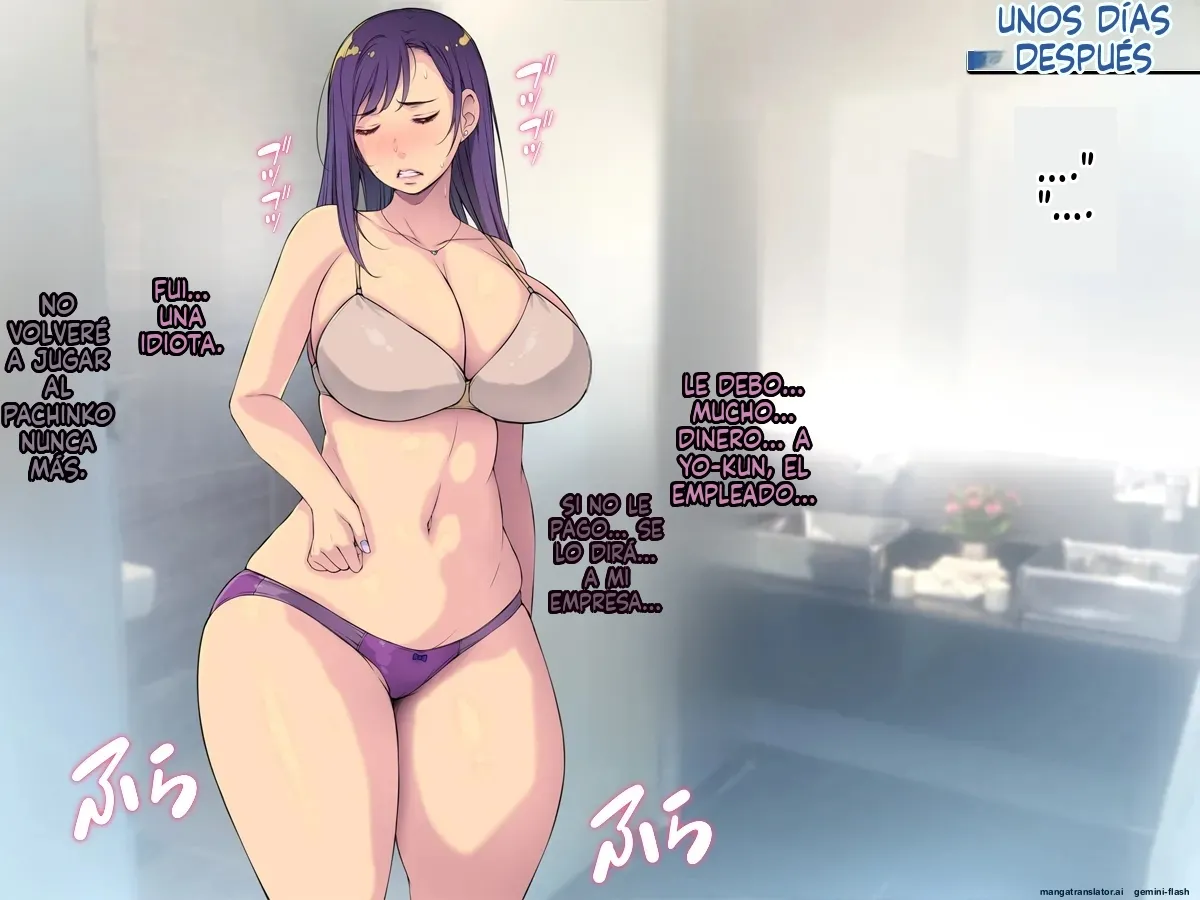 Pachinko de Baishun Sale Shakkin Kyonyuu OL Ganbatte Uttemasu (Spanish) MTL 图片编号 53