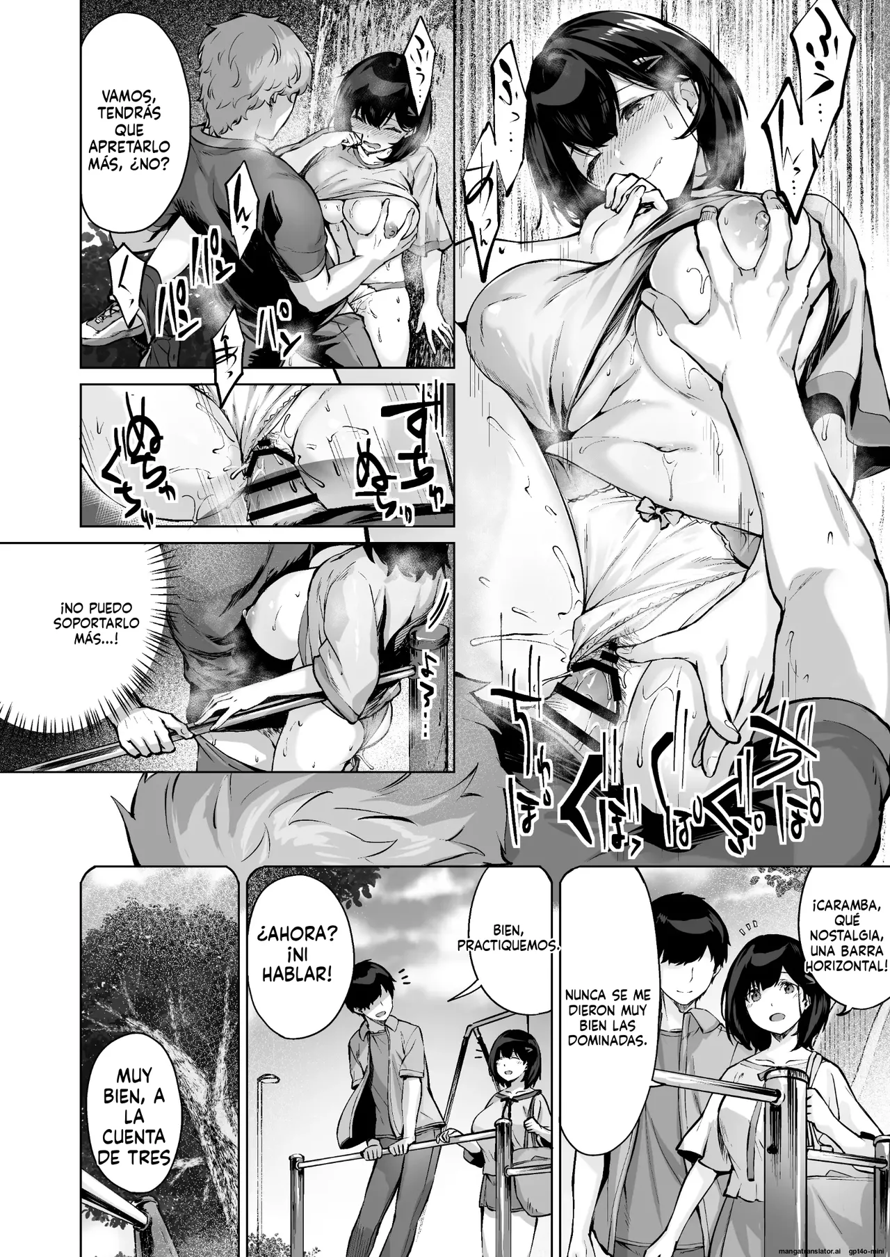 [Doushoku (Hinasaki Yo)] Koibito no Renshuu. ~Ore no Ani ni Netorareru Seijun Kanojo~ - Playing lovers｜Practicando para ser Novios. ~Mi Inocente Novia es Tomada por mi Hermano Mayor~ - Jugando a ser Novios [Spanish] [FallenSub] [Digital] image number 22