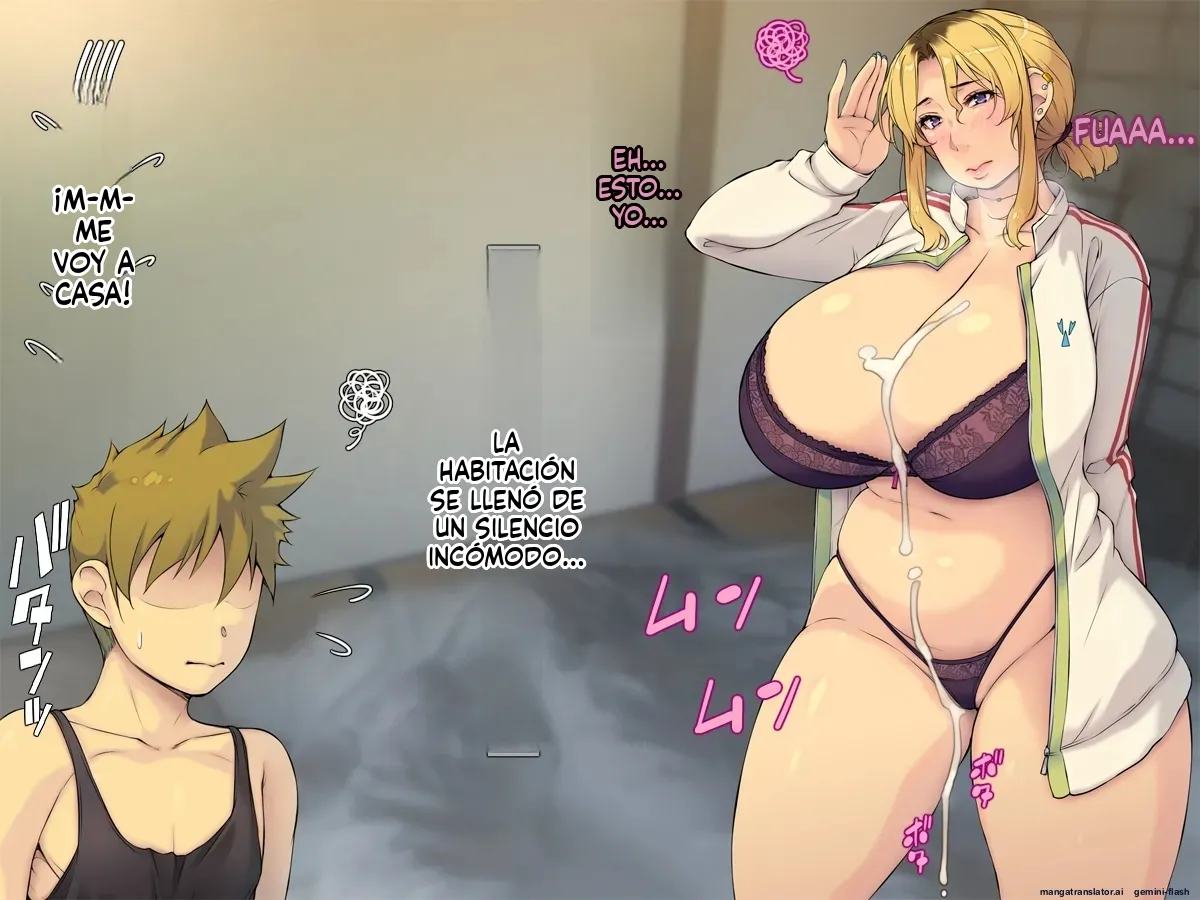 Tonari no Bakunyuu Muchimuchi Danchi Tsuma-san Darashinai Oku-san to Danna no Rusuchuu ni H (Spanish) MTL 37eme image