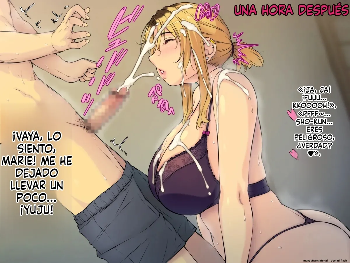 Tonari no Bakunyuu Muchimuchi Danchi Tsuma-san Darashinai Oku-san to Danna no Rusuchuu ni H (Spanish) MTL 51eme image