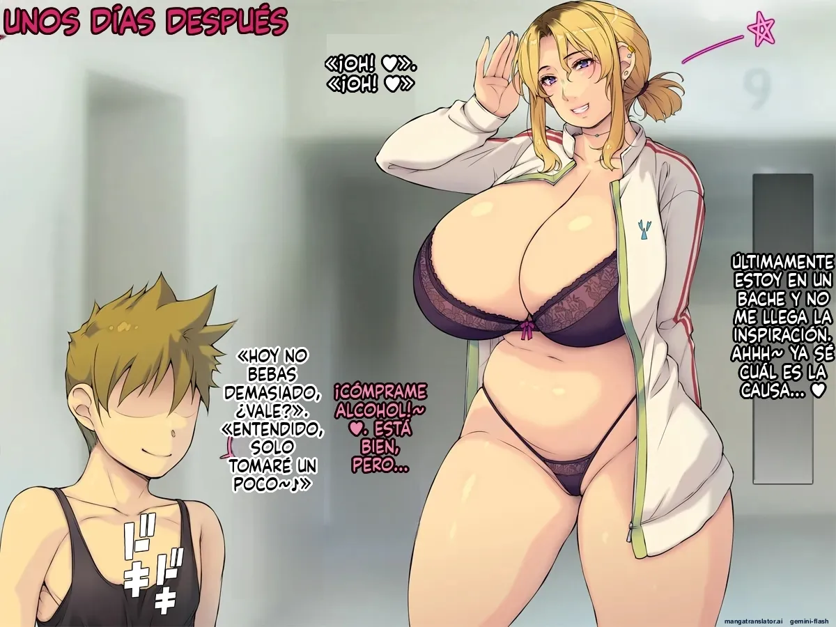 Tonari no Bakunyuu Muchimuchi Danchi Tsuma-san Darashinai Oku-san to Danna no Rusuchuu ni H (Spanish) MTL 72eme image