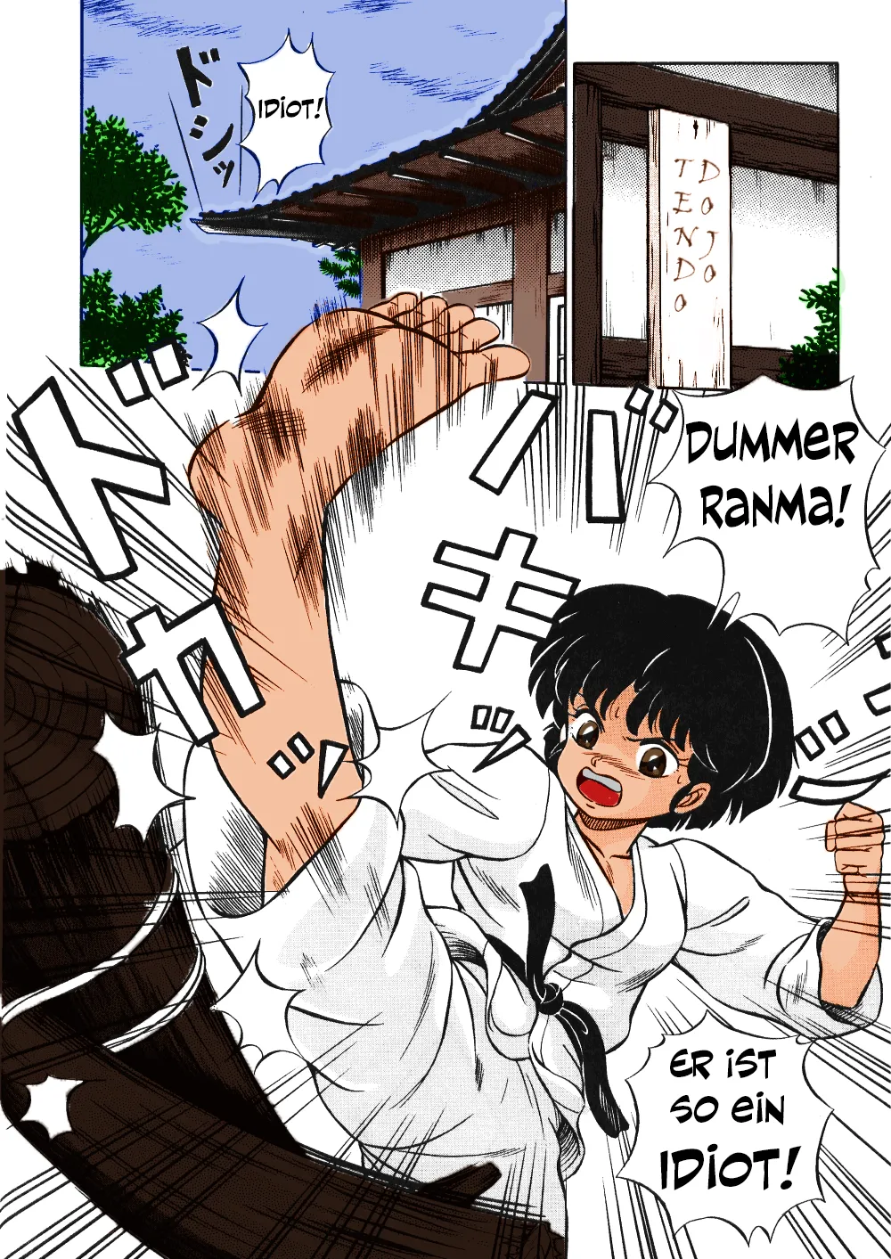 [Takashi Taya] Dumme Akane | Stupid Akane (Ranma 1/2) [German] [Collor] Bildnummer 2