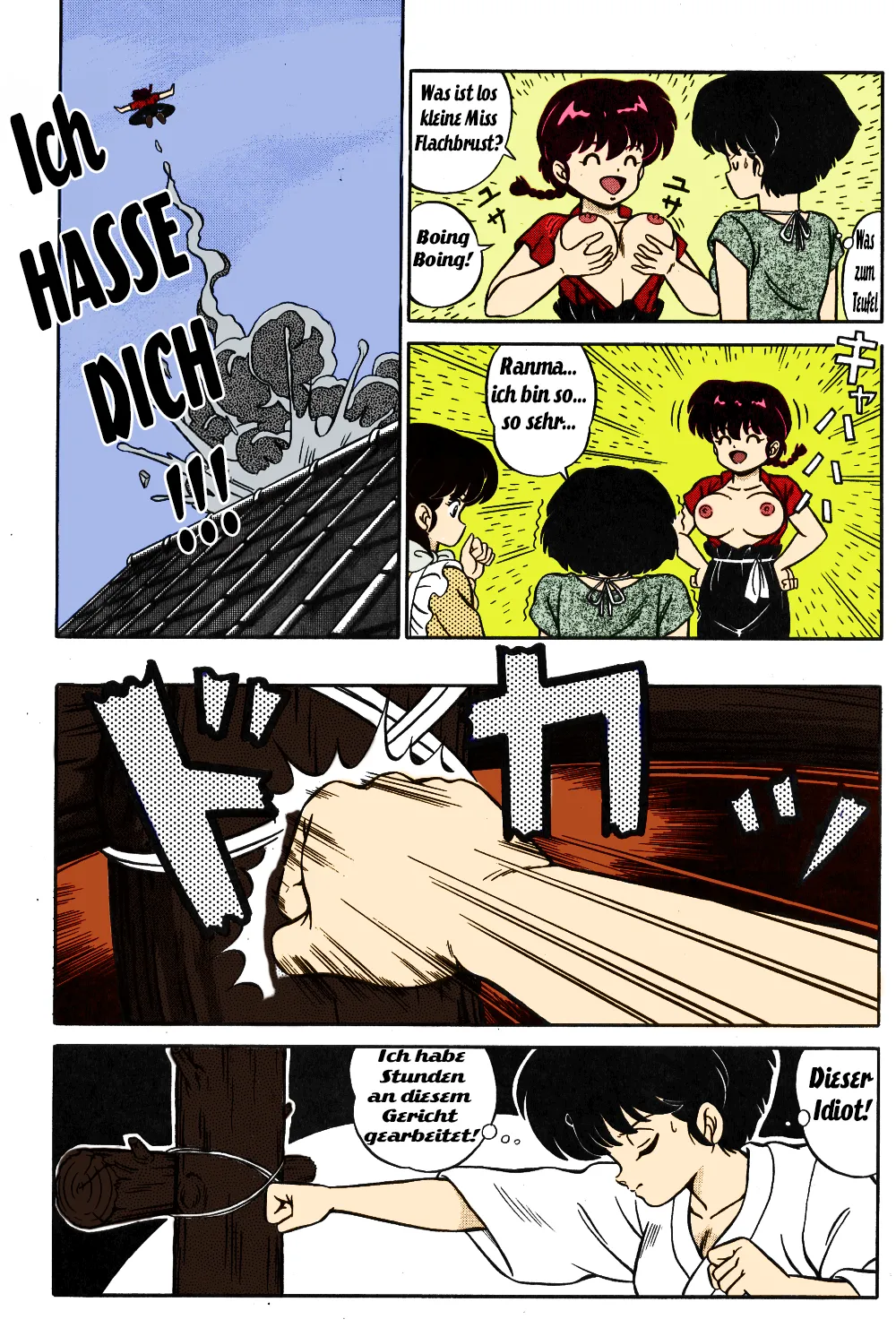 [Takashi Taya] Dumme Akane | Stupid Akane (Ranma 1/2) [German] [Collor] Bildnummer 5