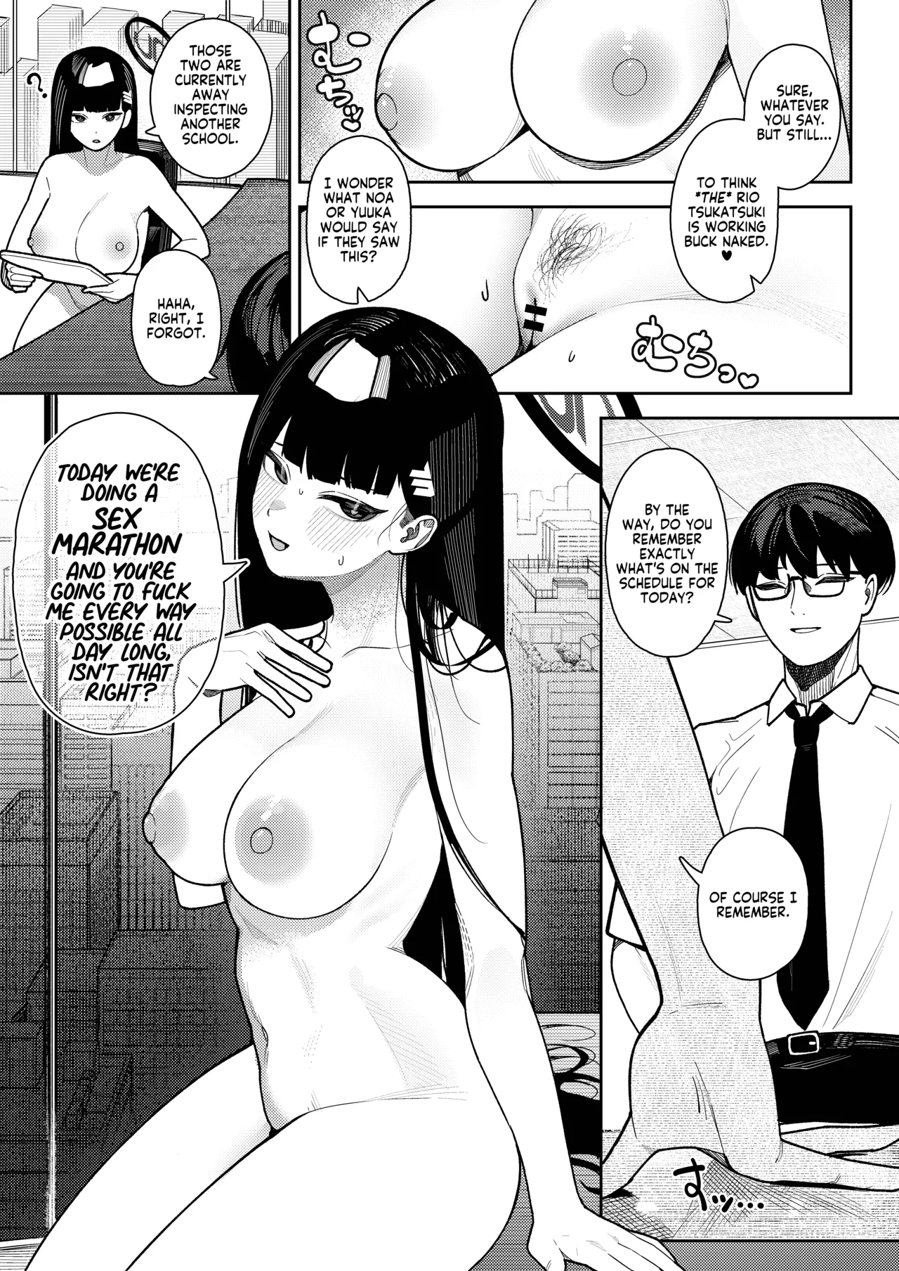 [Ushikani Gassen (Kanikoucha, Saio ga Ushi) Shukishuki Daishuki Gorishugi (Blue Archive) [Digital] [English] [Tea Party Scans] 画像番号 7