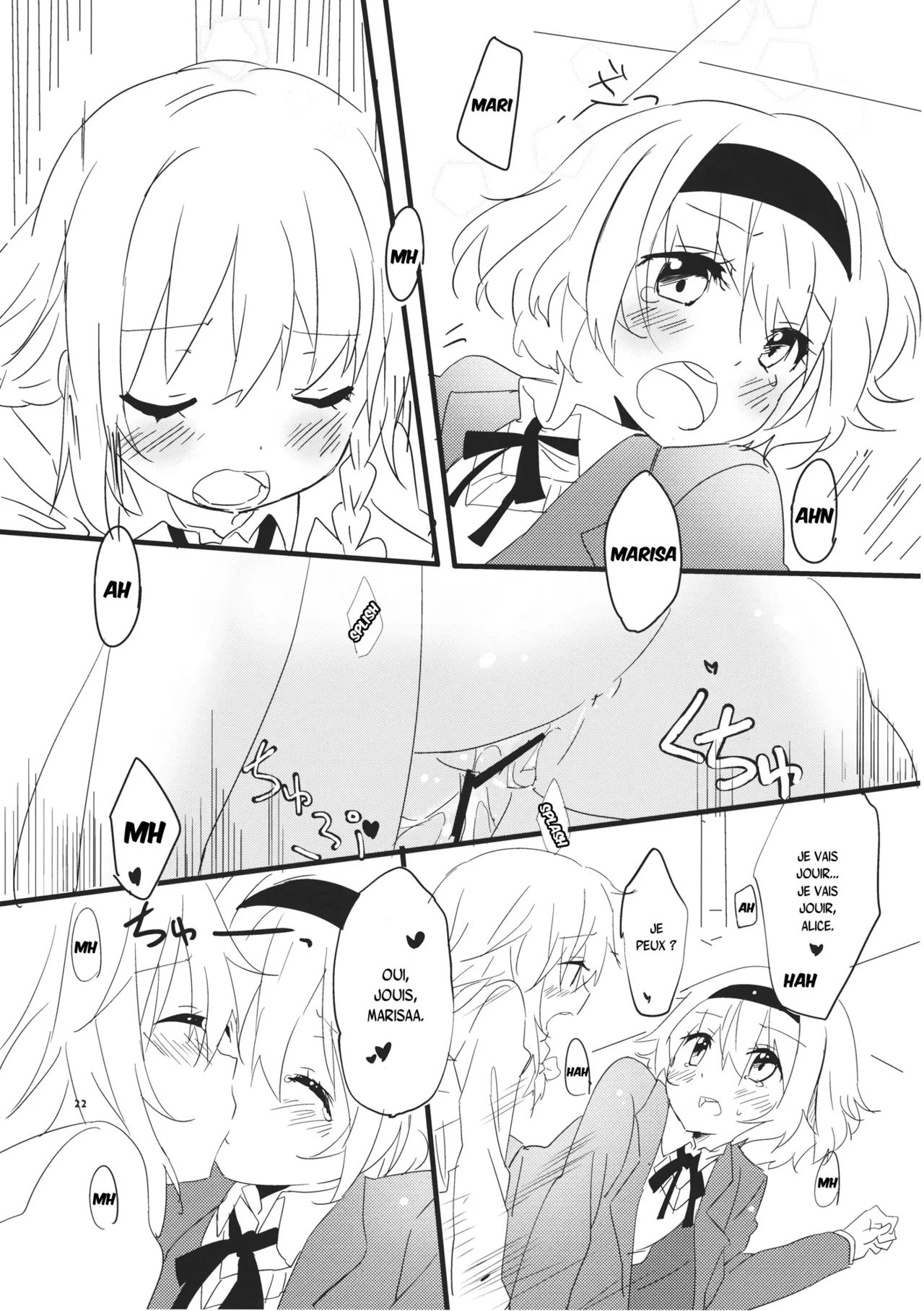 (Kouroumu 9) [Makkou Kujira (ema20)] Amai Houkago (Touhou Project) [French] {SAXtrad} image number 23