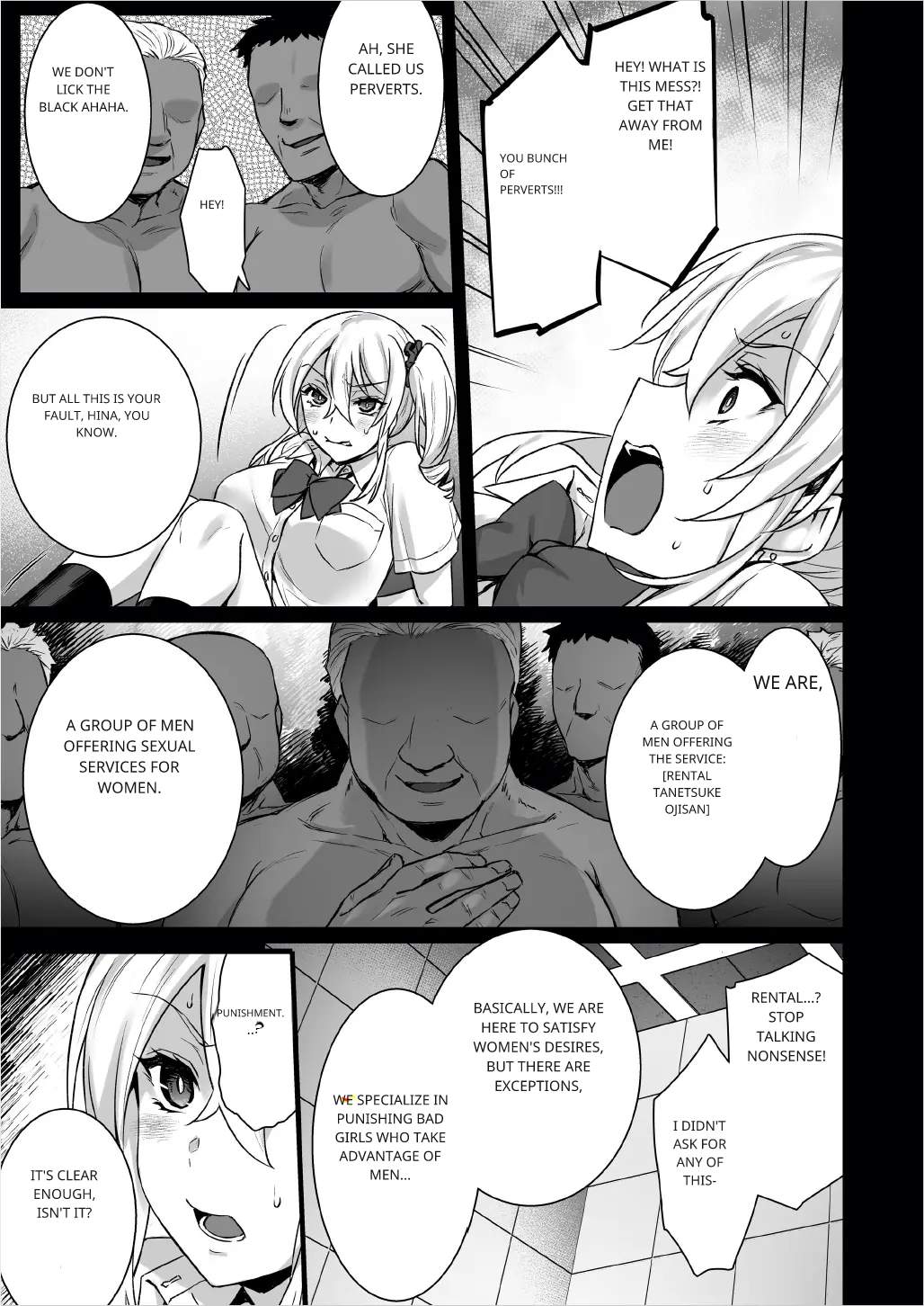 [[Abe Inori] Rental Tanetsuke Oji-san 4 ~Papakatsu o Akuyou suru Namaiki Gal ni Oshioki Rinkan Party~ [Eng] [AI Translated] Bildnummer 12