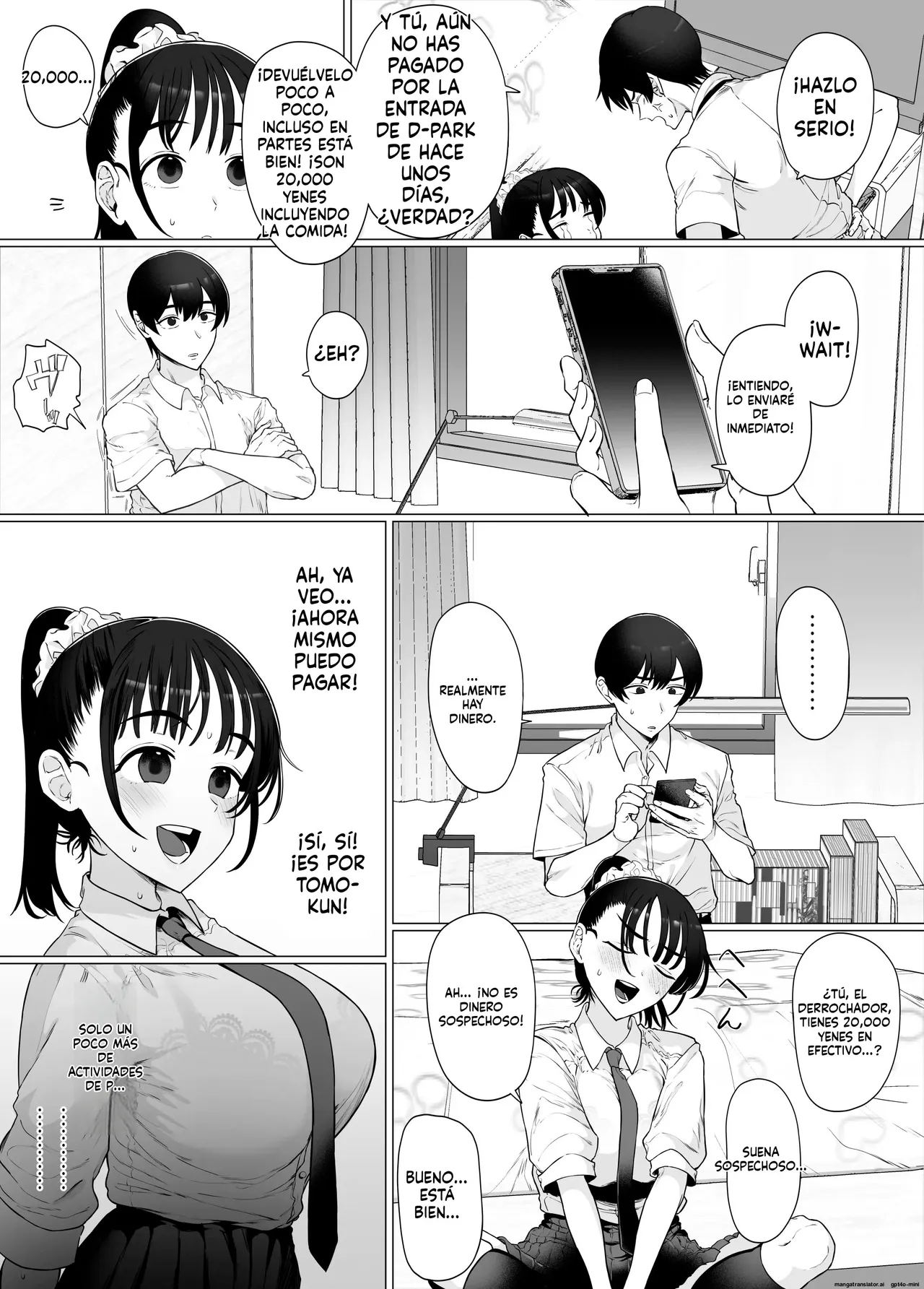 [Gyoumuyou Jiga] Gyaku Chikan P-katsu nante, Surun ja Nakatta｜No Debí Meterme en Citas Compensadas donde los Hombres Gustan de ser Acosados [Spanish] [FallenSub] 图片编号 23