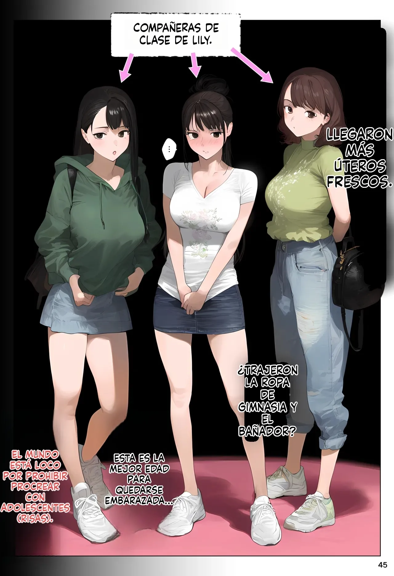 Saimin appde jein shihai ninshin tekirei dekachichi bijin ojisan akachang takuranchuu 3 - Panic america (Spanish) MTL numero di immagine  45