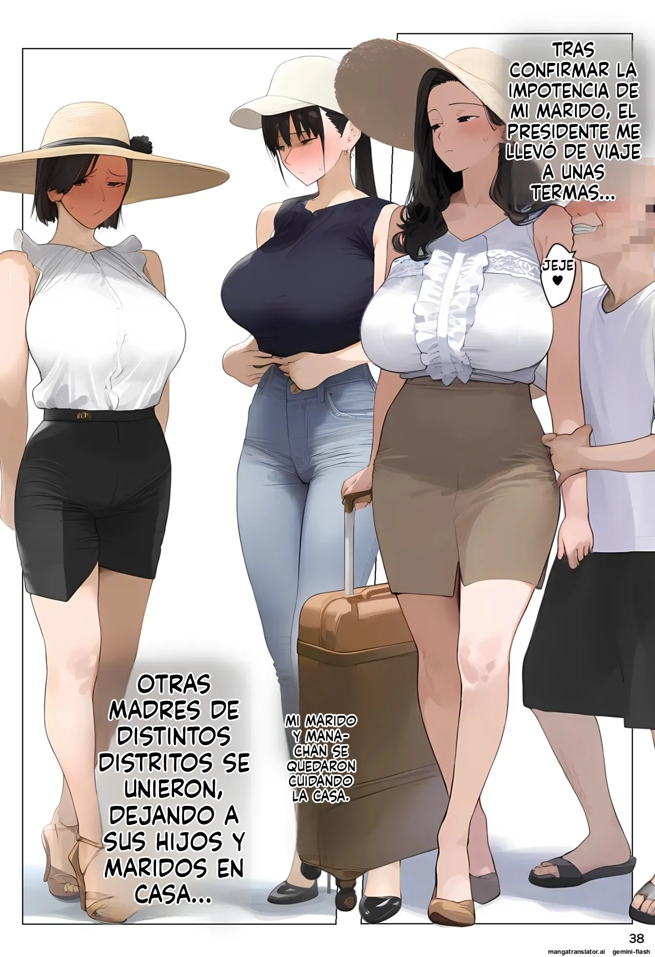 Saimin appde jein shihai ninshin tekirei dekachichi bijin ojisan akachang takuranchuu 4 - Panic america (Spanish) MTL Bildnummer 38