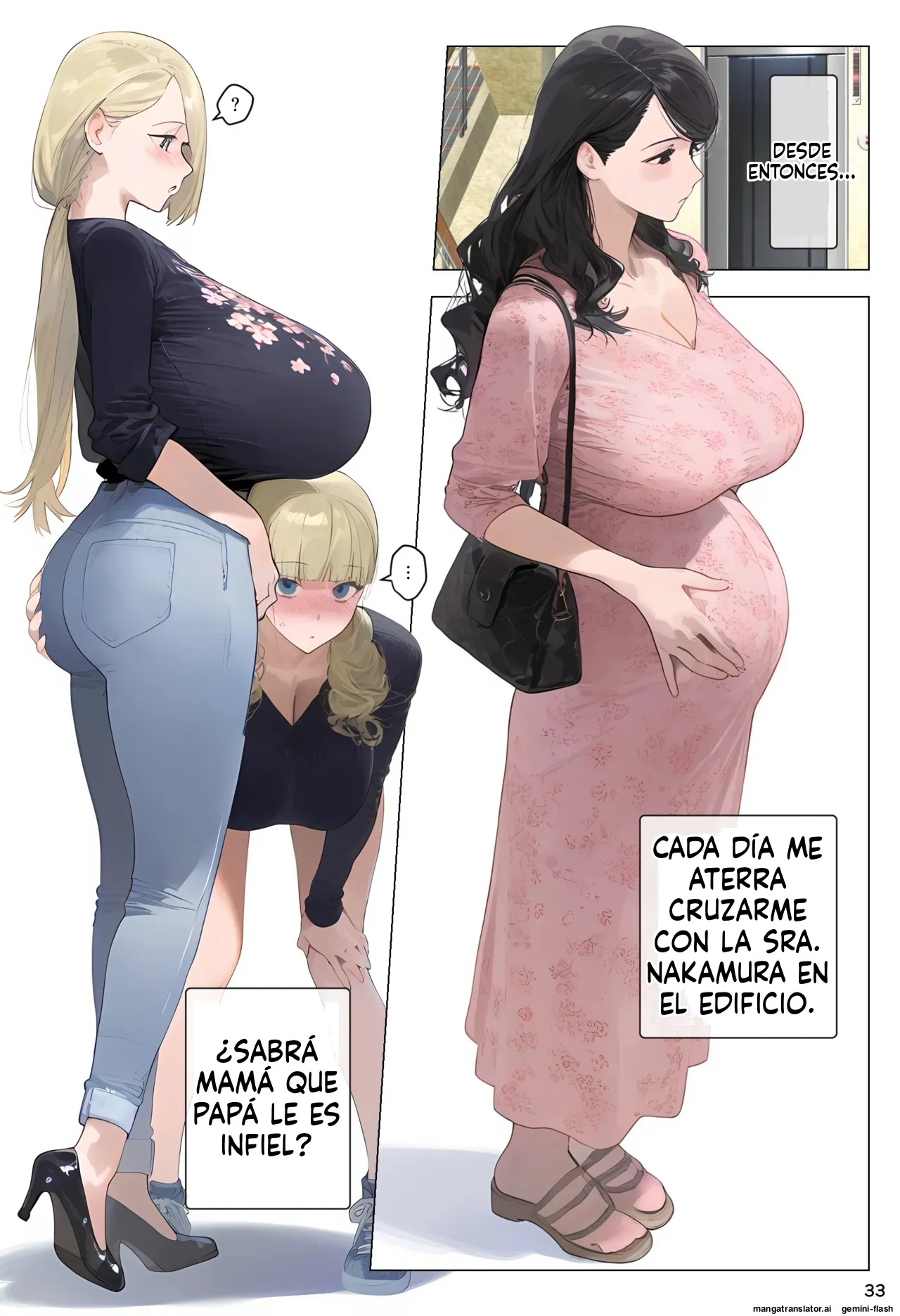 Saimin appde jein shihai ninshin tekirei dekachichi bijin ojisan akachang takuranchuu 7 - Panic america (Spanish) MTL Bildnummer 33