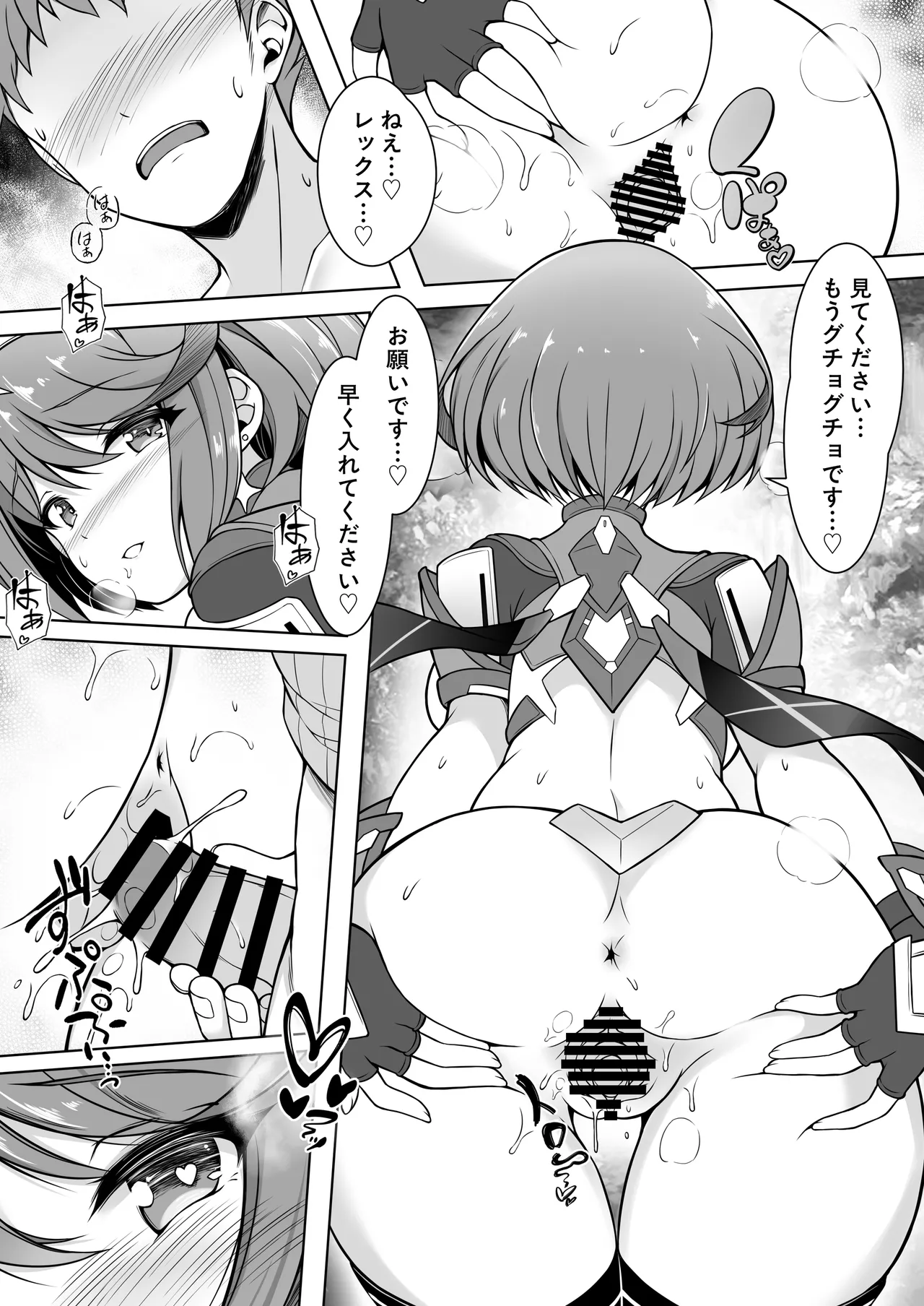 [TCA Cycle (Gairou)] Homura to Ichinichijuu H Shimakuru Hon (Xenoblade Chronicles 2) [Digital] 이미지 번호 10