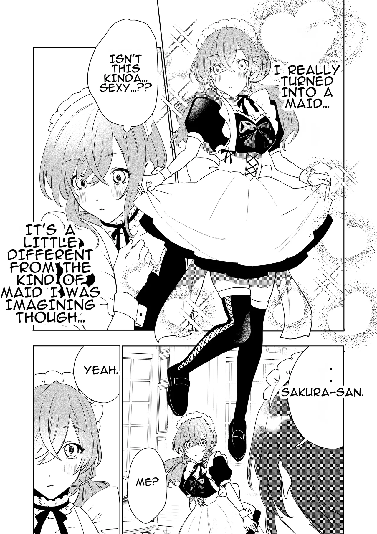 [Amulai Okashi Seisakusho (Hoshino Iro)] TS Shita Boku no Shiawase Meido-san Seikatsu | My Happy Maid Life After TS 16eme image
