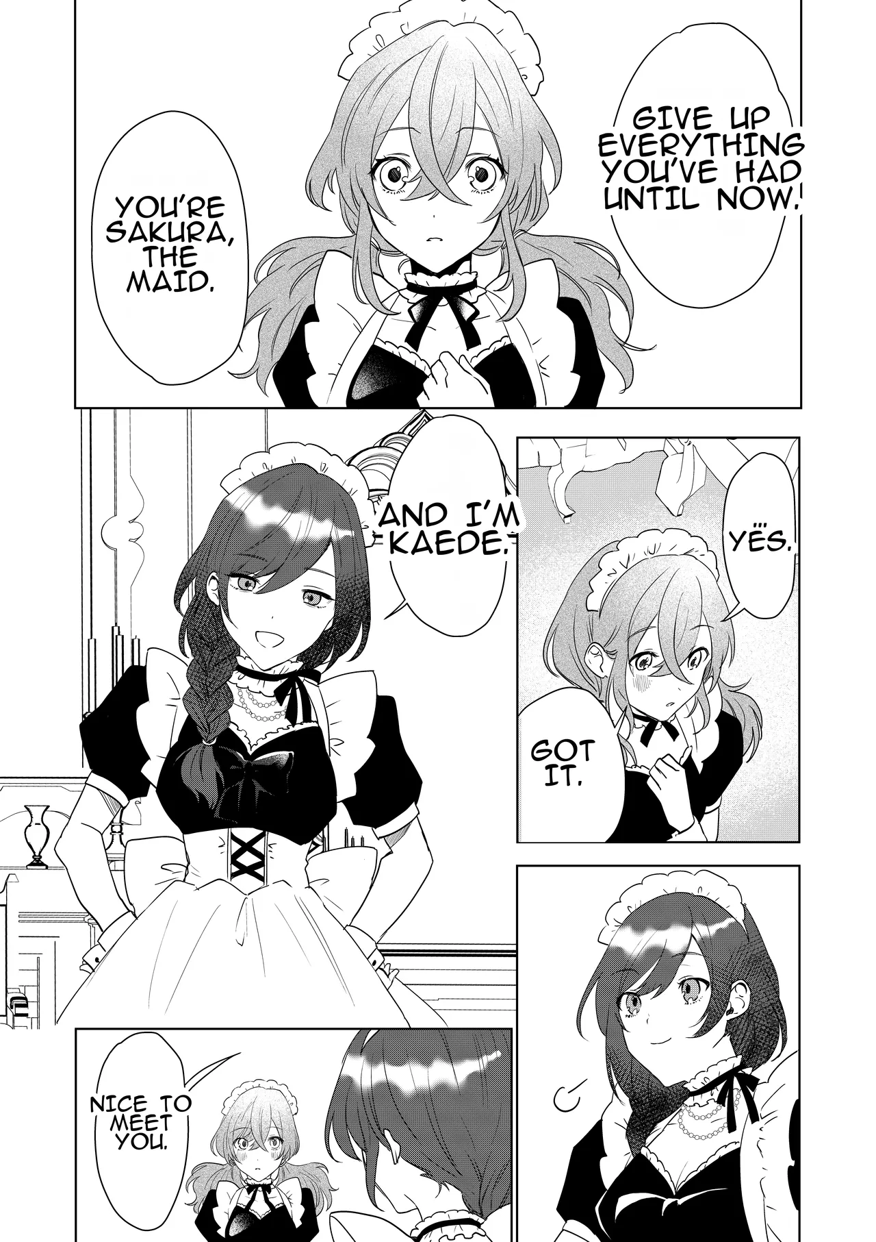 [Amulai Okashi Seisakusho (Hoshino Iro)] TS Shita Boku no Shiawase Meido-san Seikatsu | My Happy Maid Life After TS 17eme image