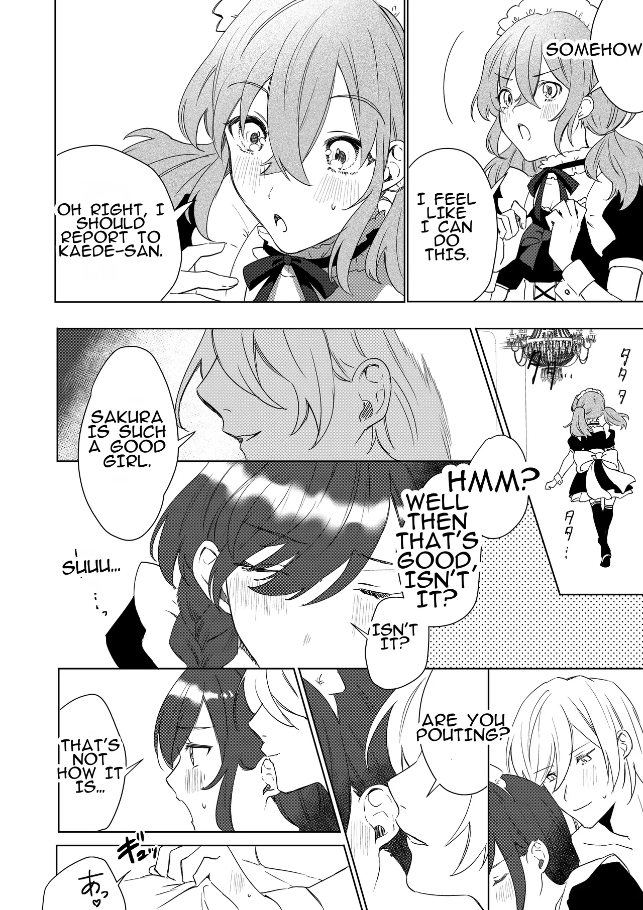 [Amulai Okashi Seisakusho (Hoshino Iro)] TS Shita Boku no Shiawase Meido-san Seikatsu | My Happy Maid Life After TS 23eme image