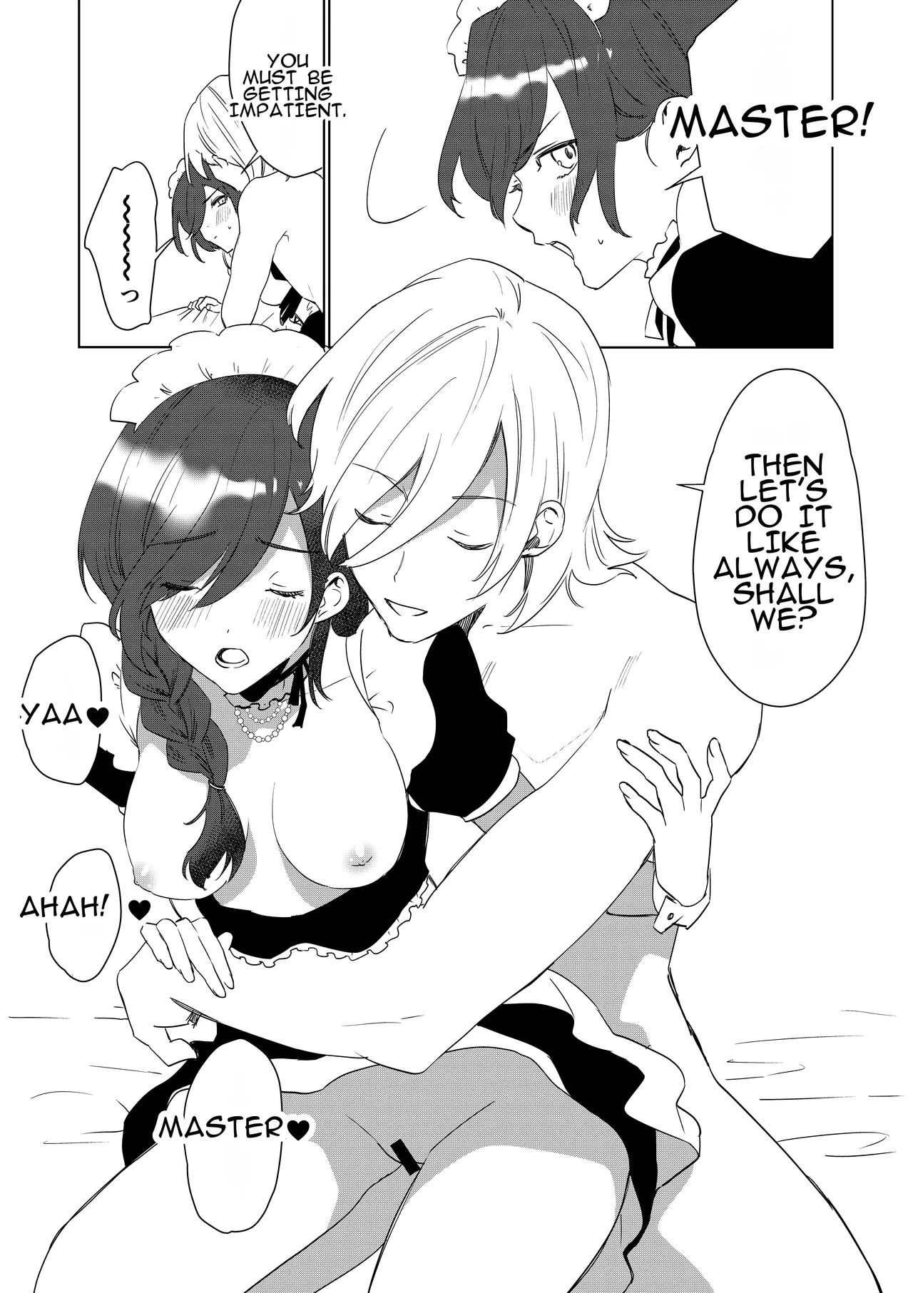 [Amulai Okashi Seisakusho (Hoshino Iro)] TS Shita Boku no Shiawase Meido-san Seikatsu | My Happy Maid Life After TS 24eme image