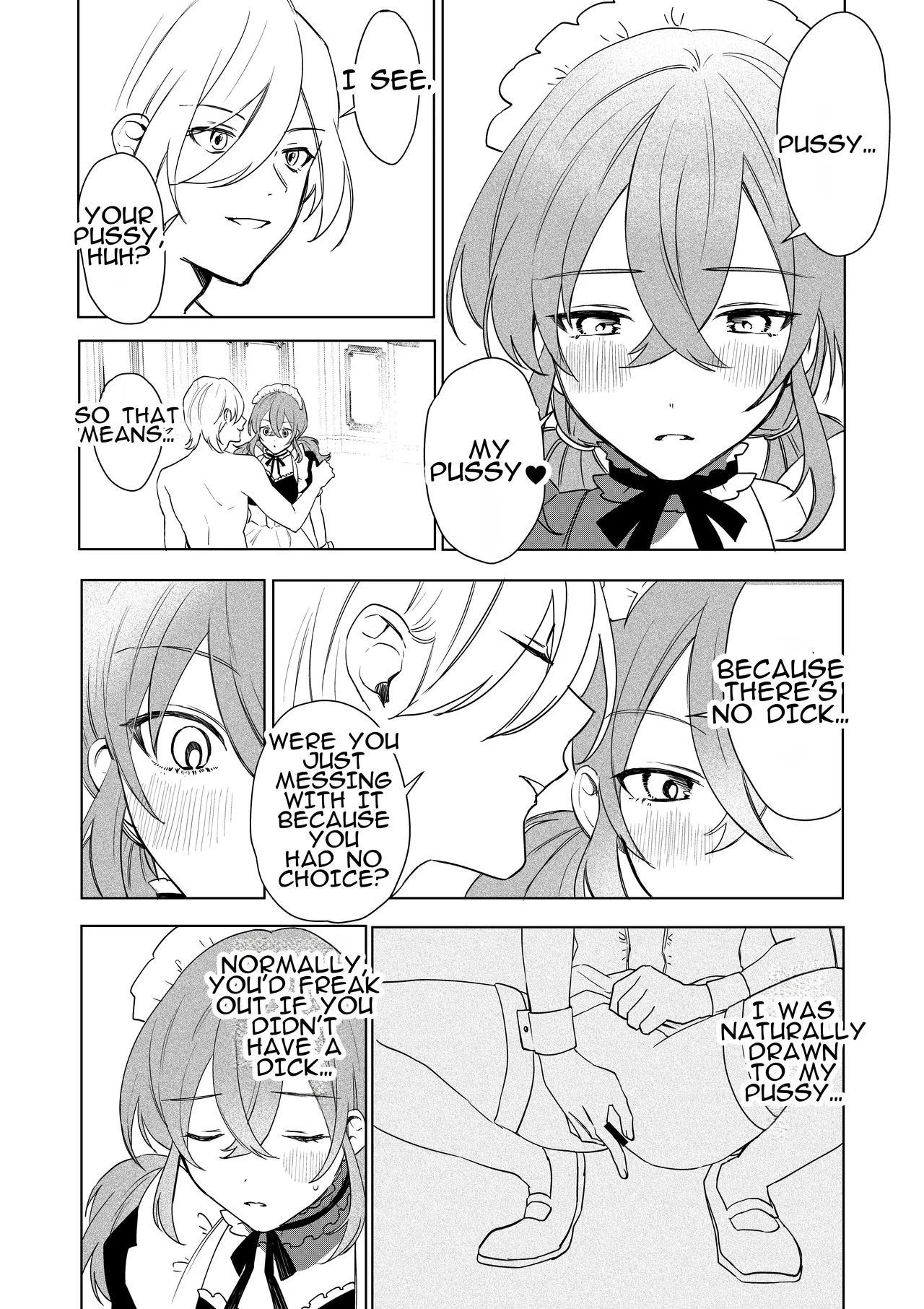 [Amulai Okashi Seisakusho (Hoshino Iro)] TS Shita Boku no Shiawase Meido-san Seikatsu | My Happy Maid Life After TS 32eme image