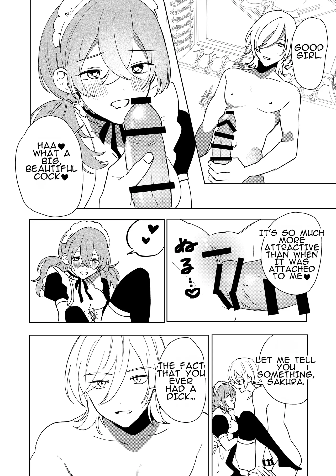 [Amulai Okashi Seisakusho (Hoshino Iro)] TS Shita Boku no Shiawase Meido-san Seikatsu | My Happy Maid Life After TS 35eme image