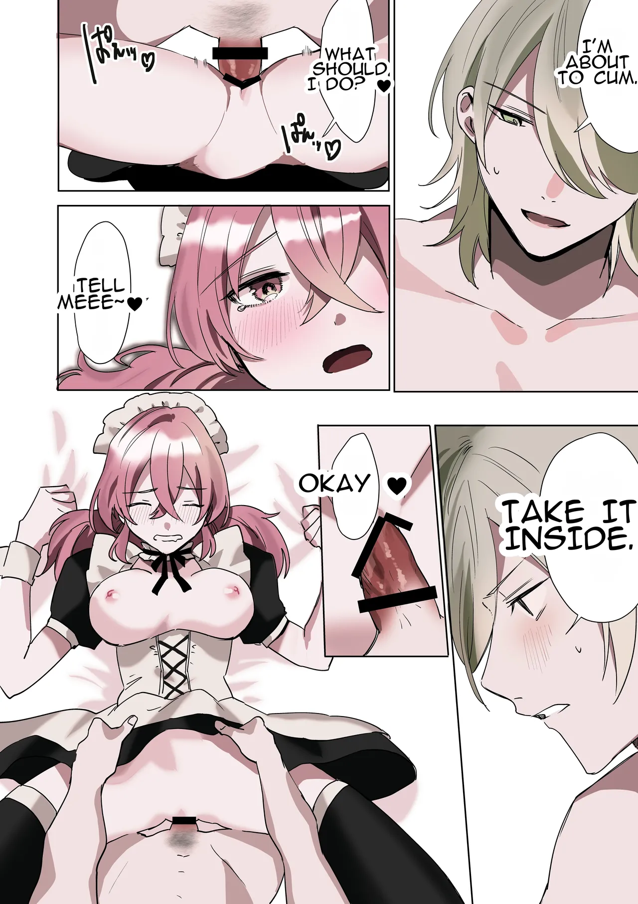 [Amulai Okashi Seisakusho (Hoshino Iro)] TS Shita Boku no Shiawase Meido-san Seikatsu | My Happy Maid Life After TS 39eme image