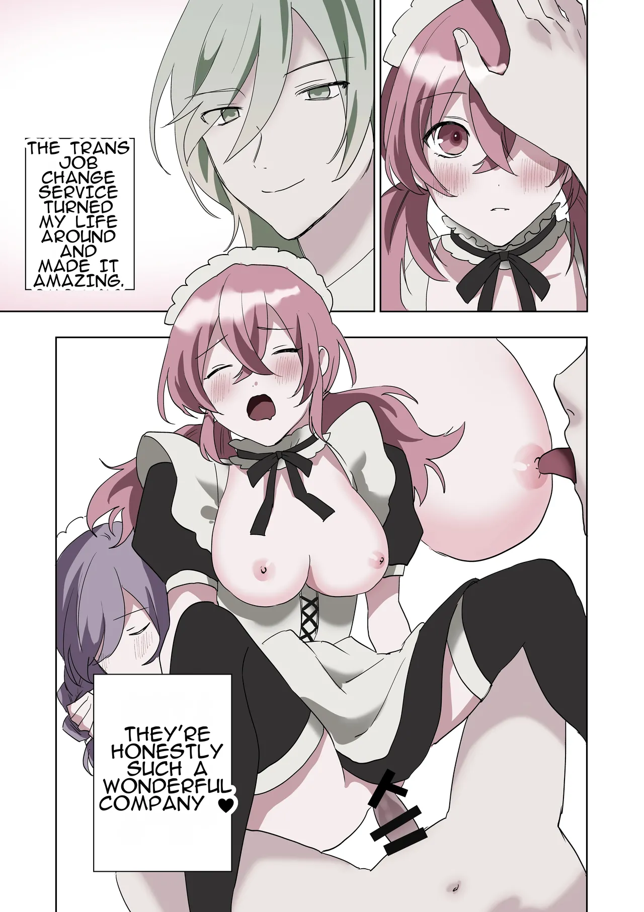 [Amulai Okashi Seisakusho (Hoshino Iro)] TS Shita Boku no Shiawase Meido-san Seikatsu | My Happy Maid Life After TS 46eme image