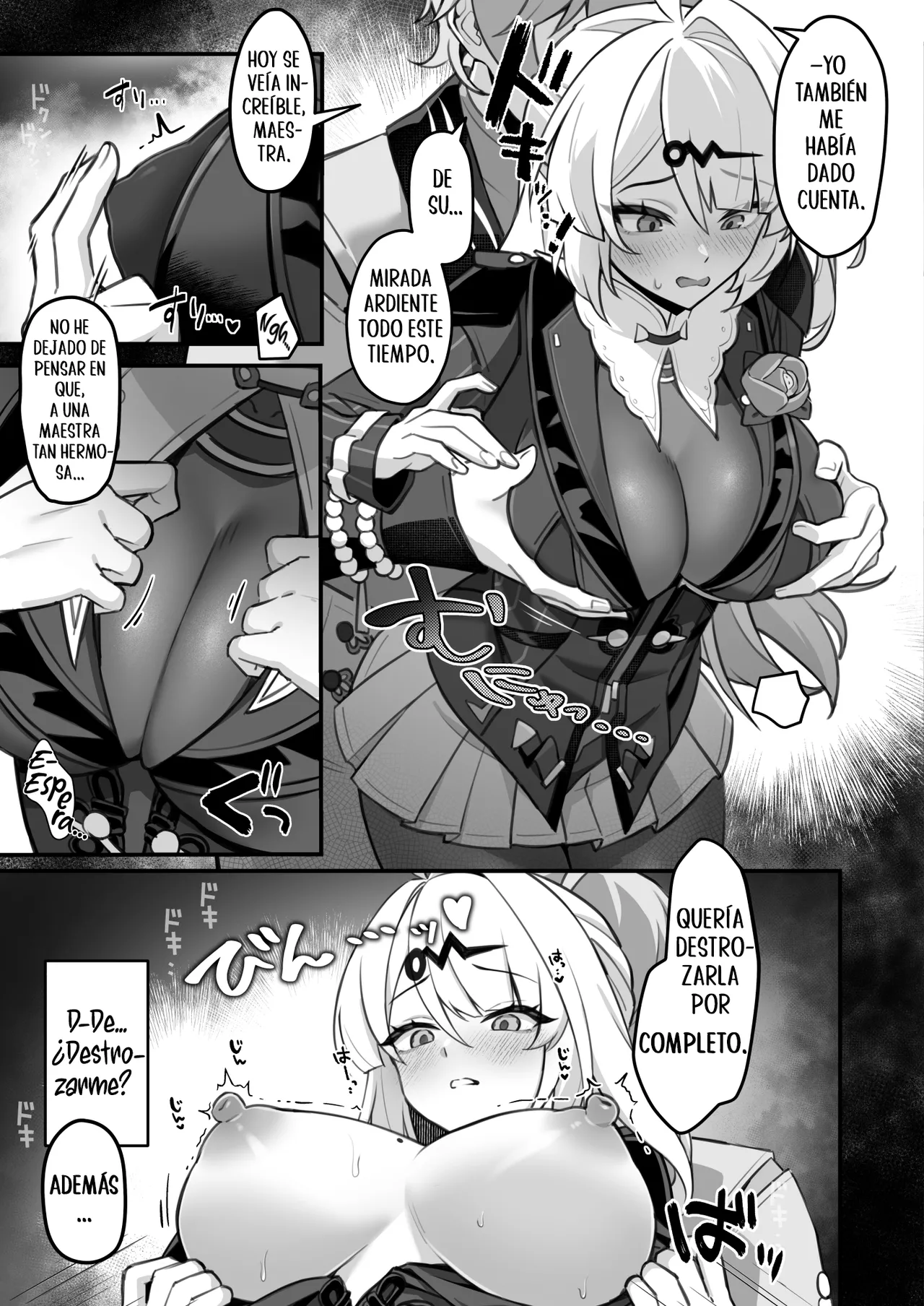 [piccione!!] Zokuse no Kyoshisha | La tutora del mundo mundano (Zenless Zone Zero) [Spanish] [ToniRapsody] 图片编号 8