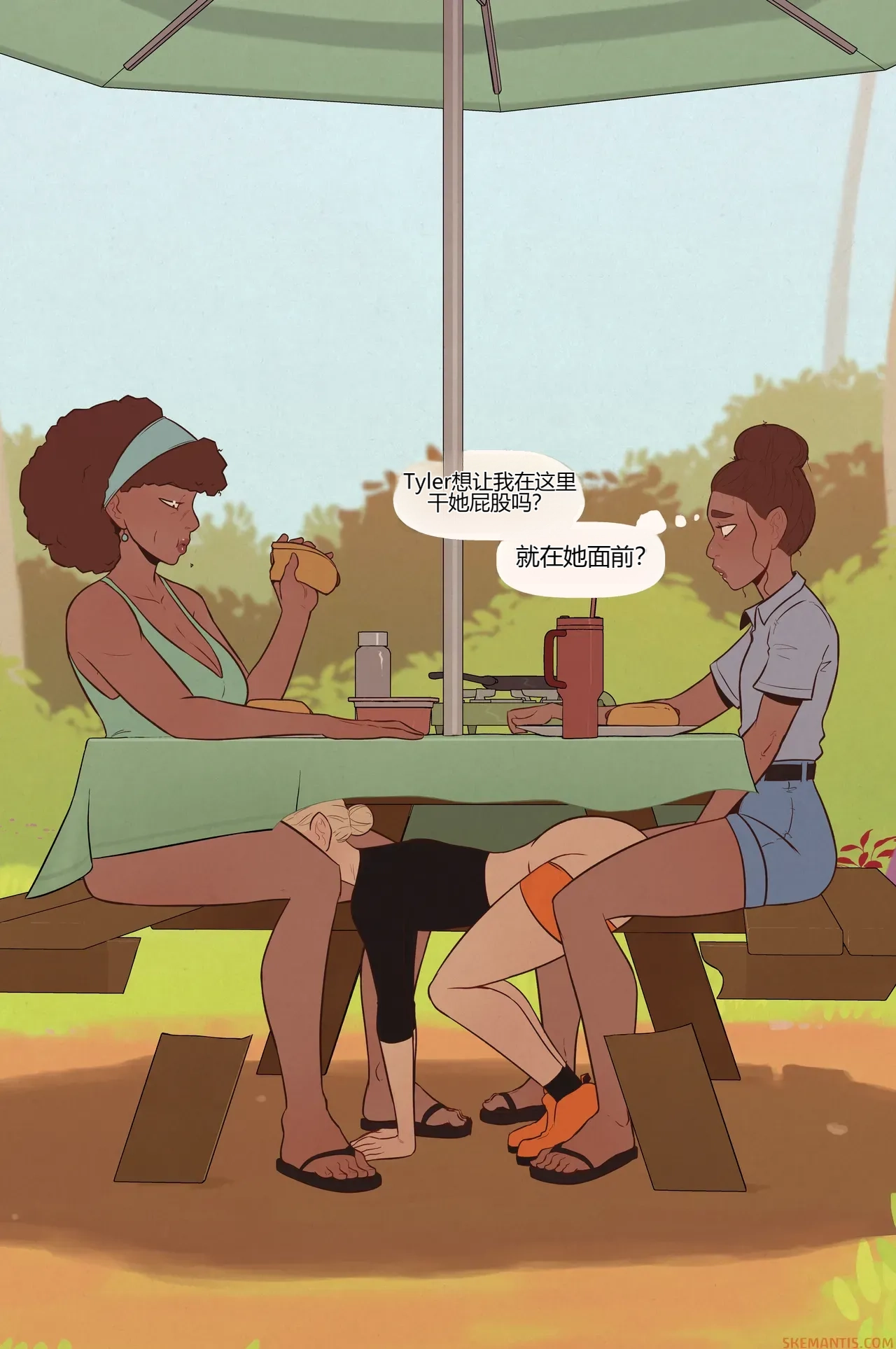 [Skemantis] Tyler goes camping part 1-3[个人机翻] 画像番号 79