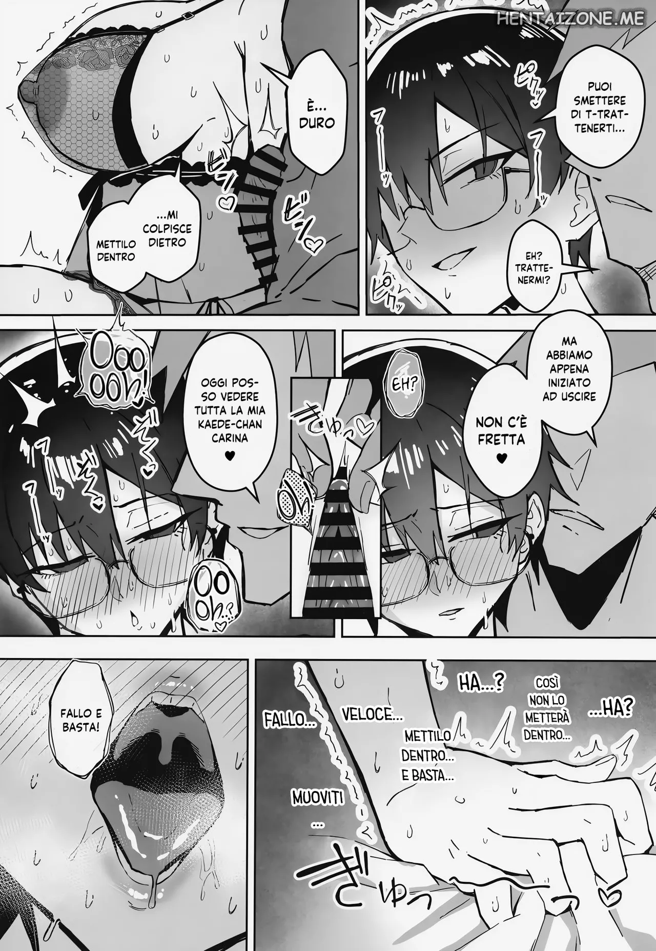 [Sukebe Hatsudenjo (Hatsuden Pengin)] Buaisou na Kakure Kyonyuu Boyish Kanojo to Taikutsu na Date | Un Appuntamento con la Mia Ragazza Ottusa e Infantile [Italian] [Digital] Bildnummer 21