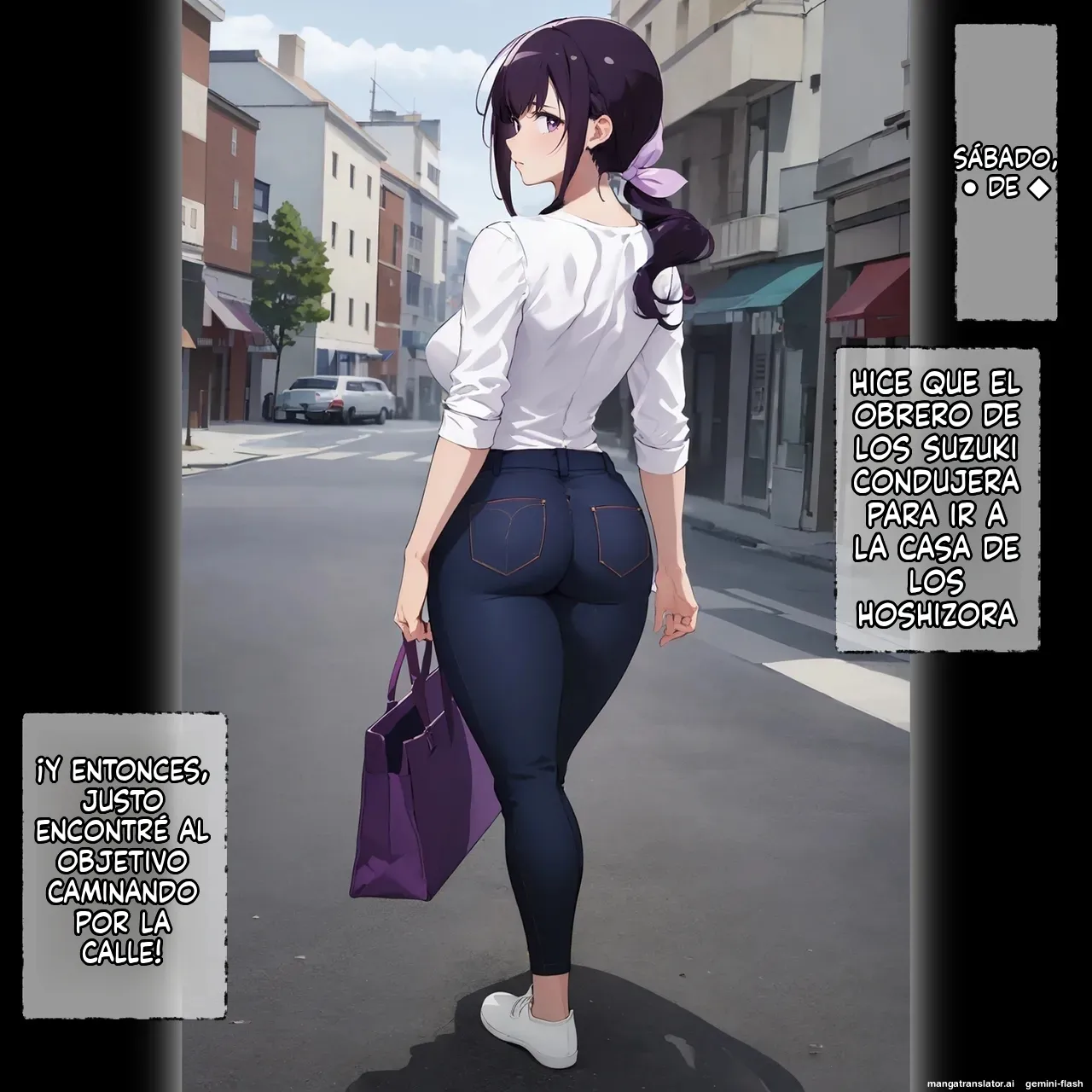 Ero shounen ni saimin shihai sa reta hoshizora-ka, akachan ninshin ikuji kyousei-chuu - Panic America (Spanish) MTL 9eme image