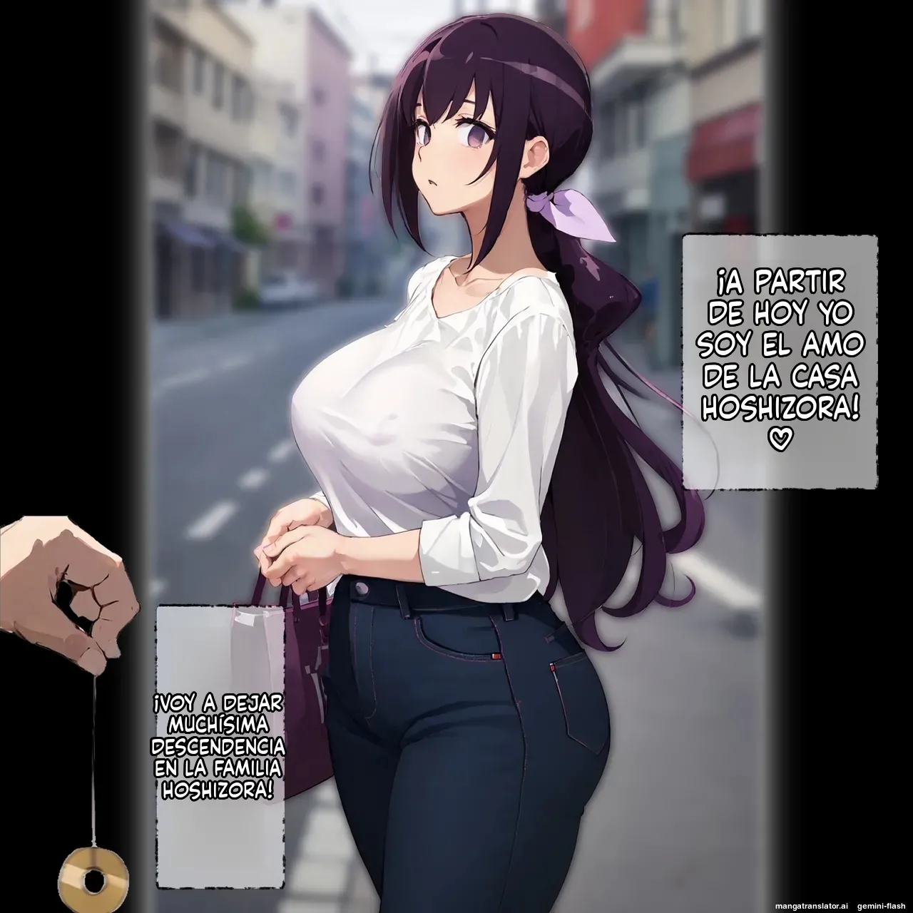 Ero shounen ni saimin shihai sa reta hoshizora-ka, akachan ninshin ikuji kyousei-chuu - Panic America (Spanish) MTL 11eme image