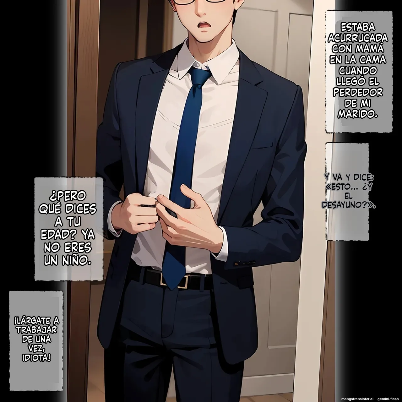 Ero shounen ni saimin shihai sa reta hoshizora-ka, akachan ninshin ikuji kyousei-chuu - Panic America (Spanish) MTL 32eme image