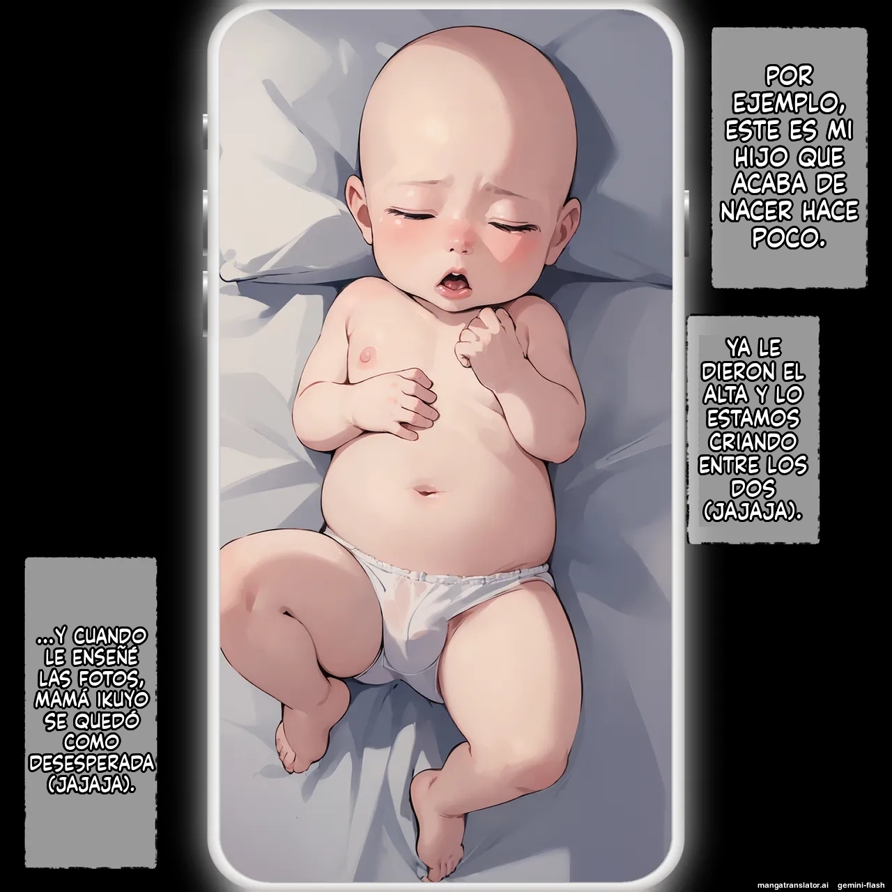 Ero shounen ni saimin shihai sa reta hoshizora-ka, akachan ninshin ikuji kyousei-chuu - Panic America (Spanish) MTL 38eme image