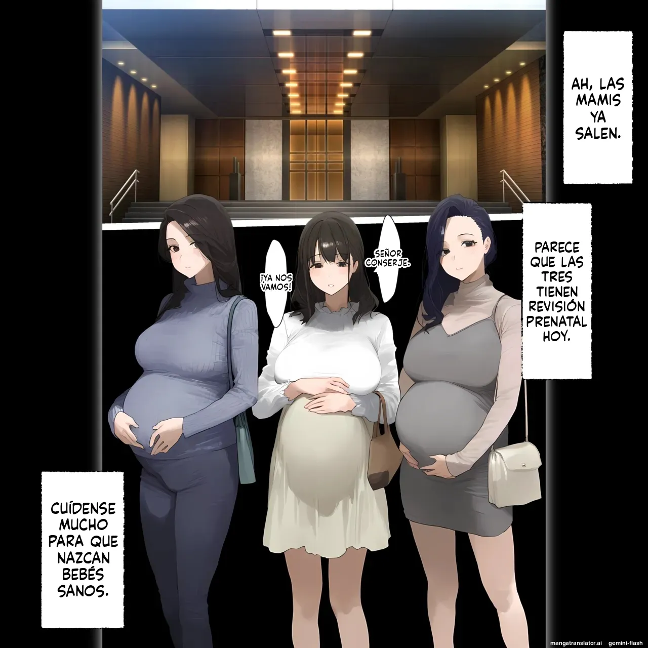 Kanri apuri de manshon juunin shihai, kanrinin akachan taku tamago sa se-houdai 1 - Panic america (Spanish) MTL 4eme image