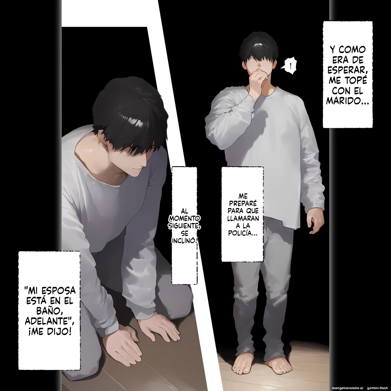 Kanri apuri de manshon juunin shihai, kanrinin akachan taku tamago sa se-houdai 1 - Panic america (Spanish) MTL 13eme image