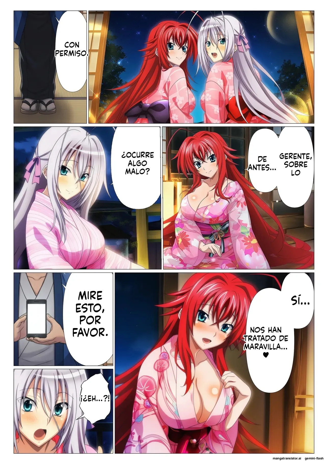 High School DxD Hot Spring Inn Edition Hypnotized Occult Research Club (Spanish) MTL 34eme image