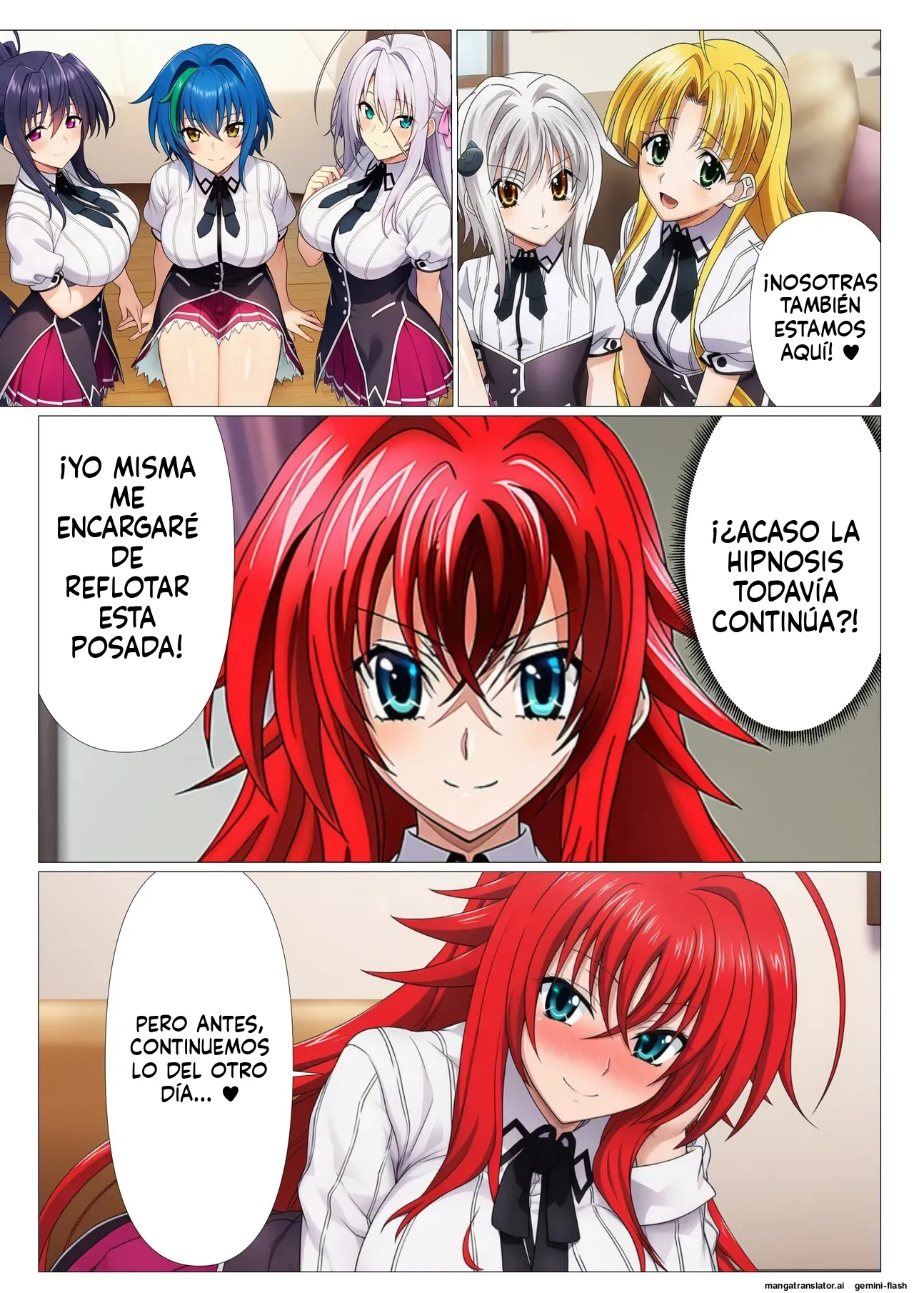 High School DxD Hot Spring Inn Edition Hypnotized Occult Research Club (Spanish) MTL 69eme image