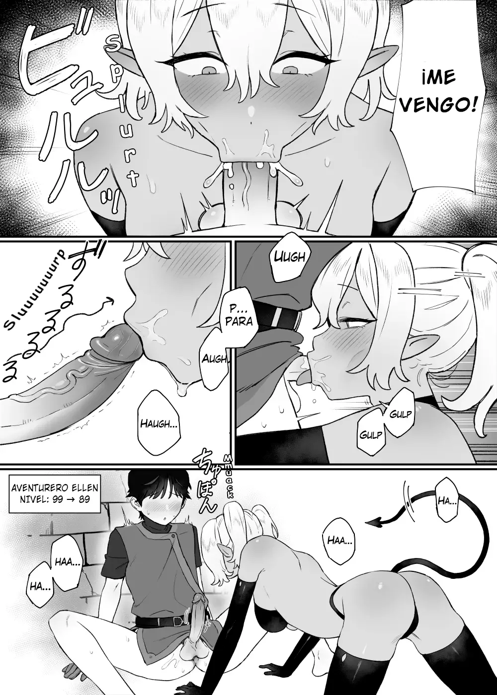 [ChastityScan] [Español] Kakyuu Inma no Dorei Ch. 1-2 [Bingdak] [Decensored] 图片编号 8