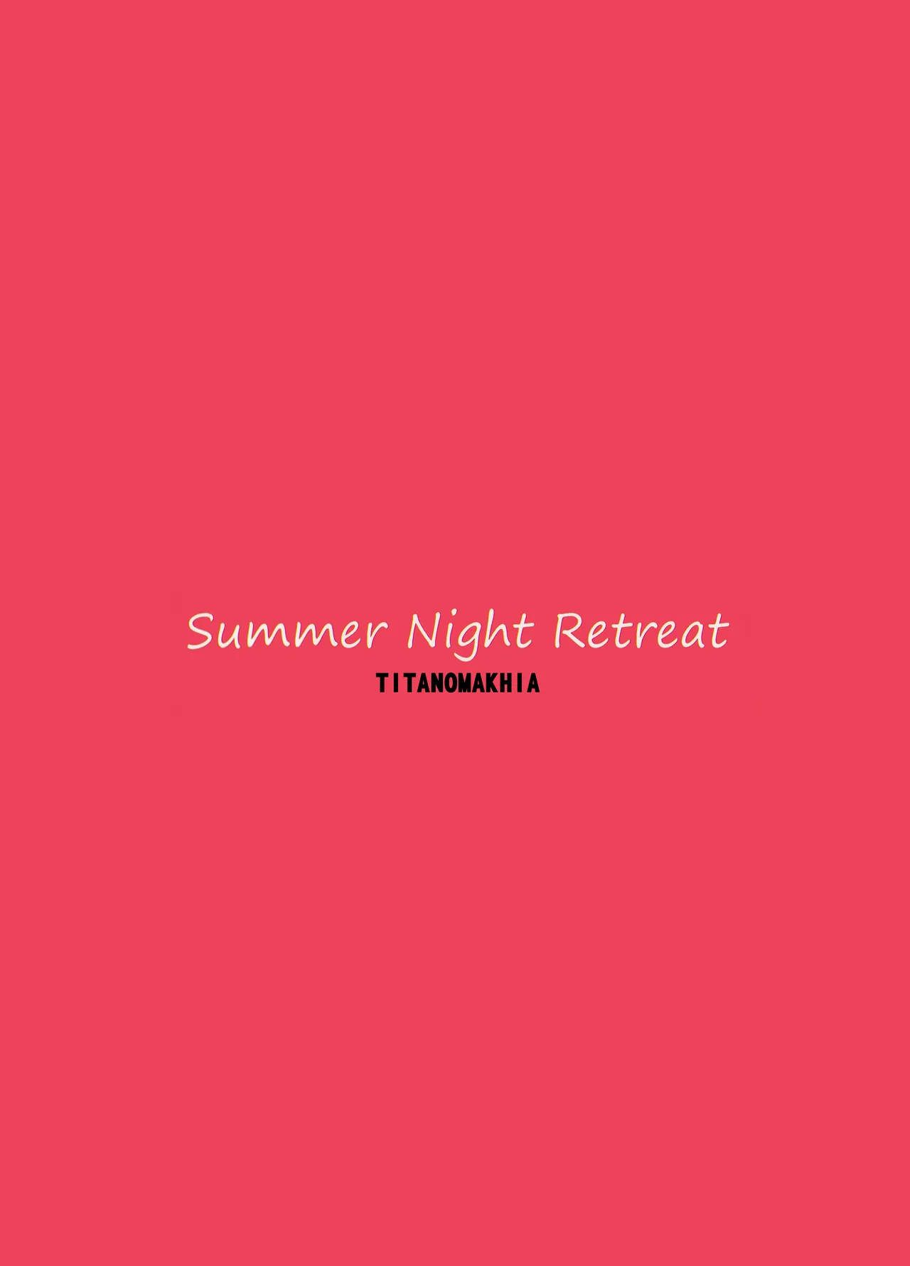 Summer Night Retreat-みかづち, 이치카 동인지 Bildnummer 44