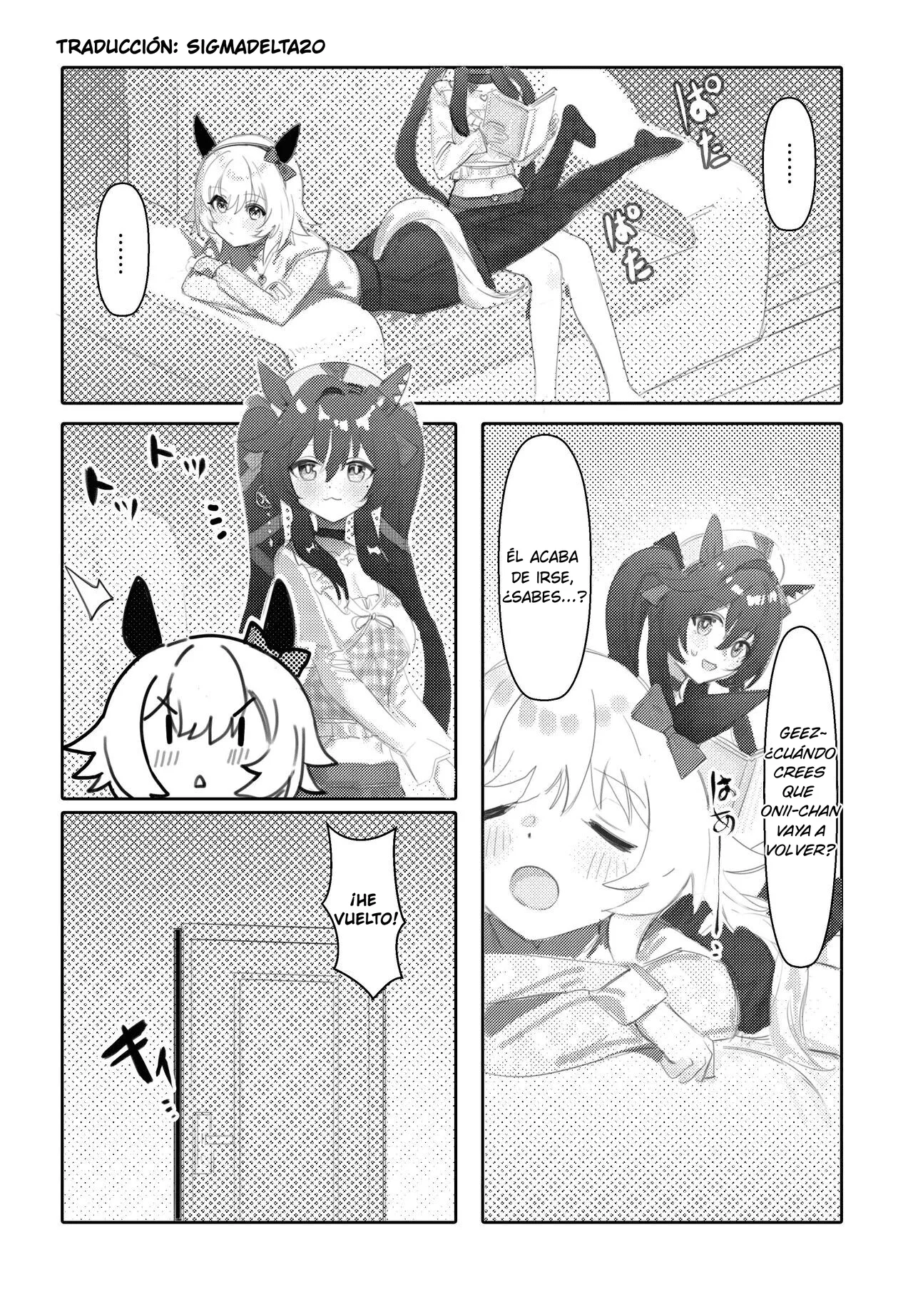 [Awei] Imouto to Imouto to Onsen｜Onsen con Hermana y Hermana (Uma Musume Pretty Derby) [Spanish] [SigmaDeltaXD] [Decensored] image number 3