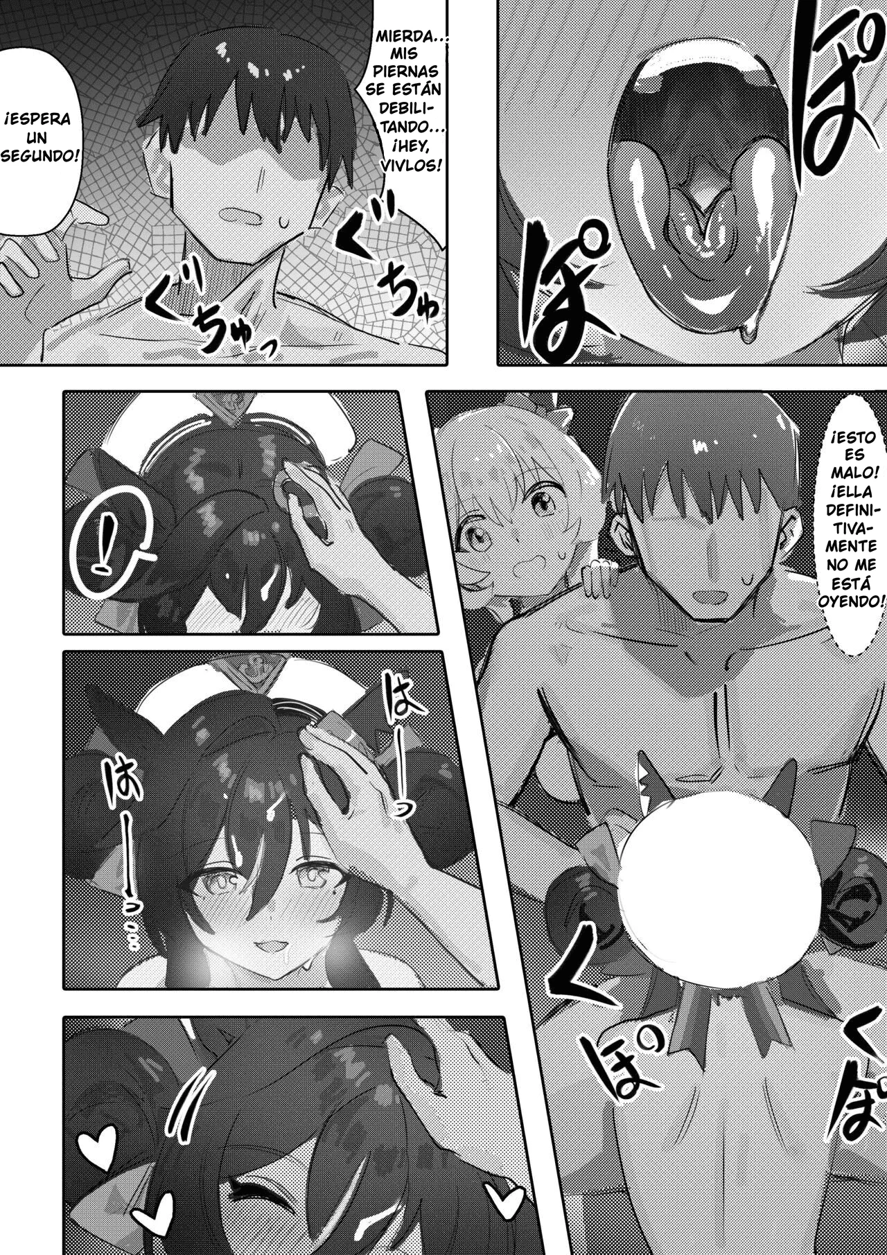 [Awei] Imouto to Imouto to Onsen｜Onsen con Hermana y Hermana (Uma Musume Pretty Derby) [Spanish] [SigmaDeltaXD] [Decensored] image number 18