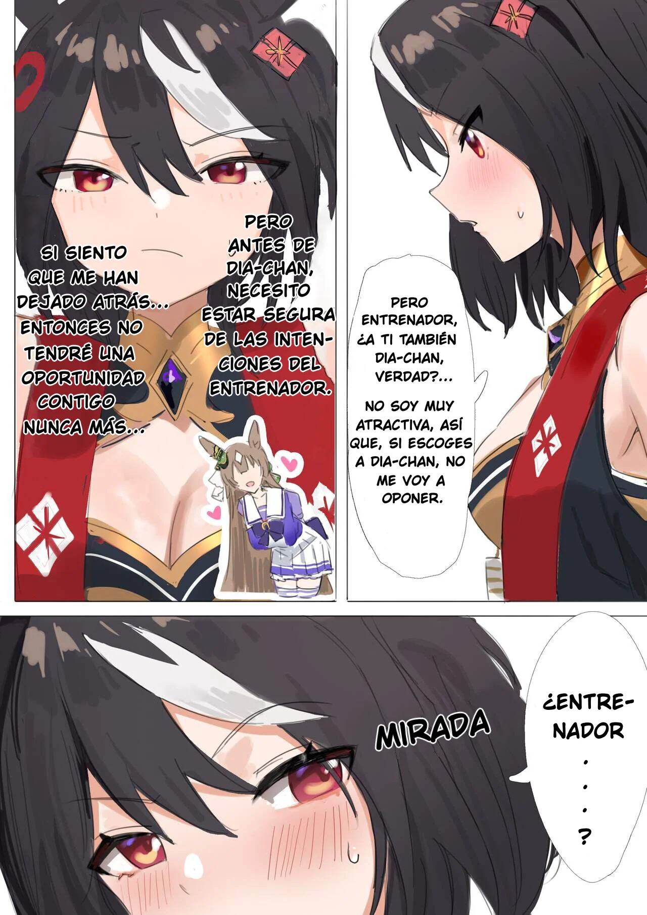 [Awei] Kitasan Umapyoi｜Kitasan Enamorada (Uma Musume Pretty Derby) [Spanish] [SigmaDeltaXD] [Decensored] 图片编号 2