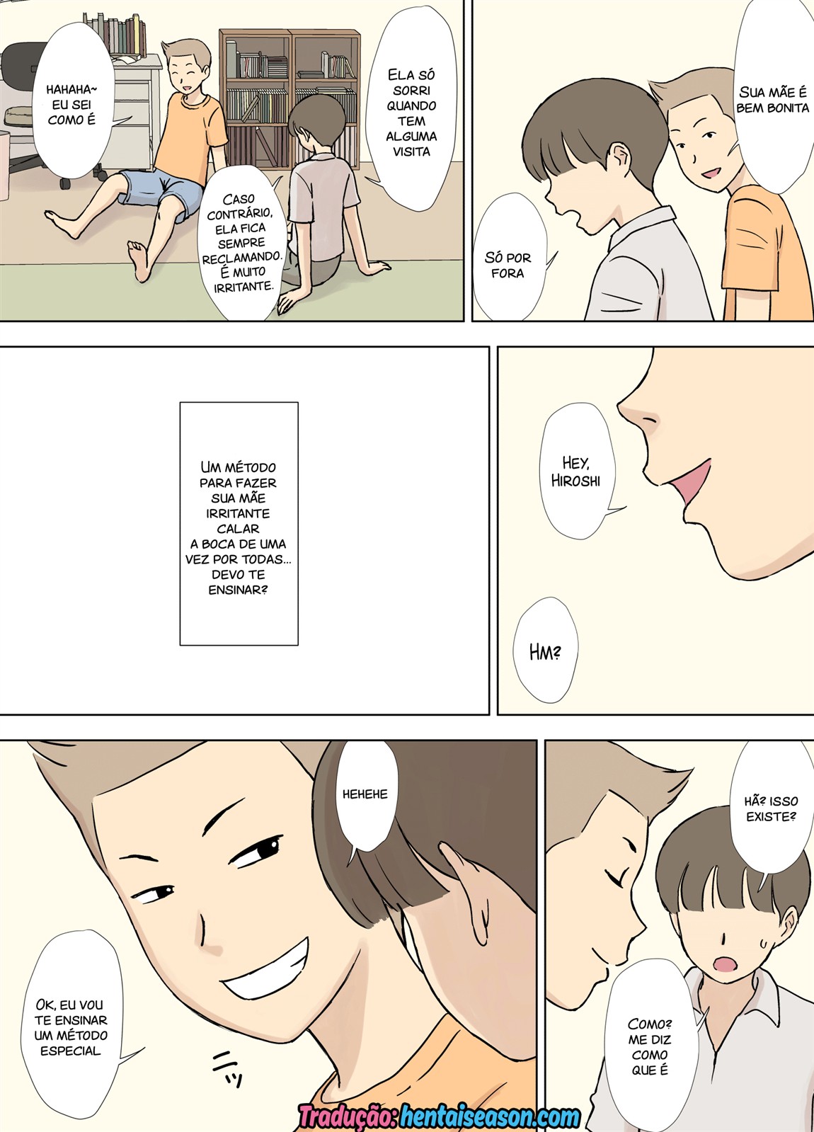 [Urakan] Numa Haha Wanpaku Musuko no Mama Ijiri ｜Mãe Encurralada ~Filho safado brincando com a mãe~ [Portuguese-BR] 图片编号 48